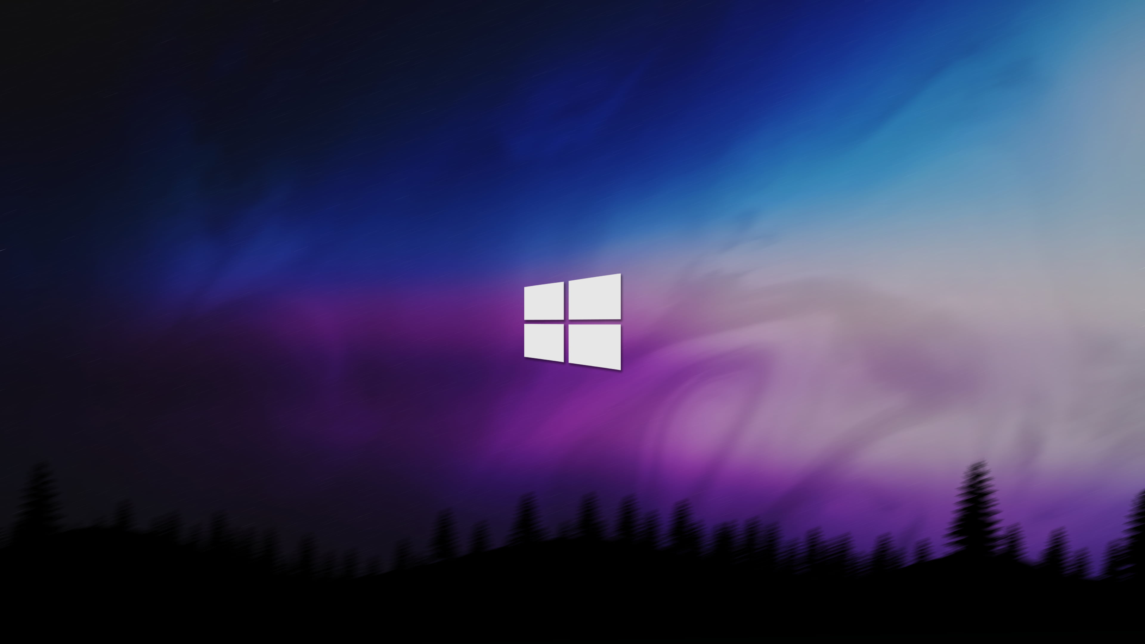 Windows 10, abstract, landscape