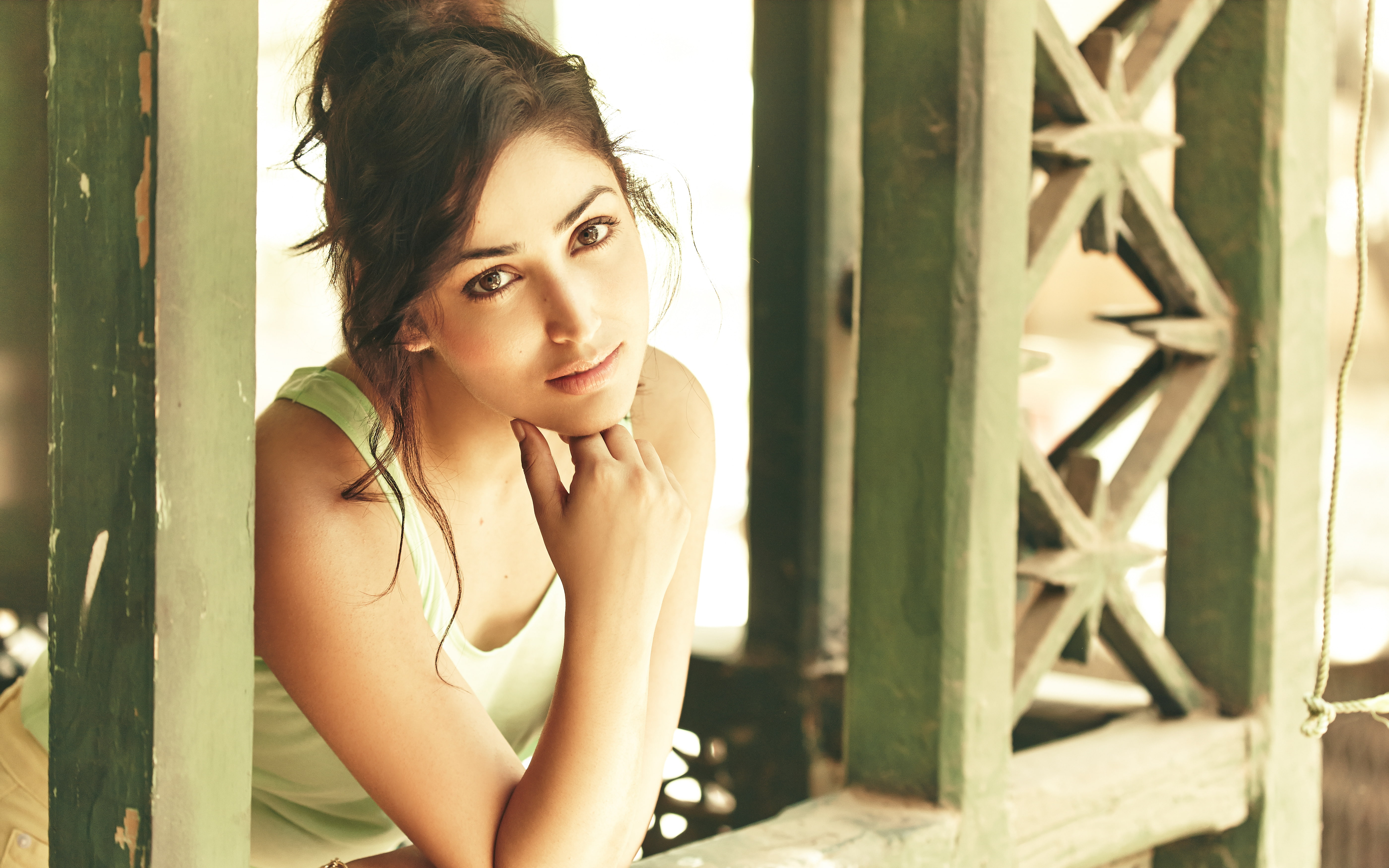 Yami Gautam HD 5K, young adult, one person, portrait, young women