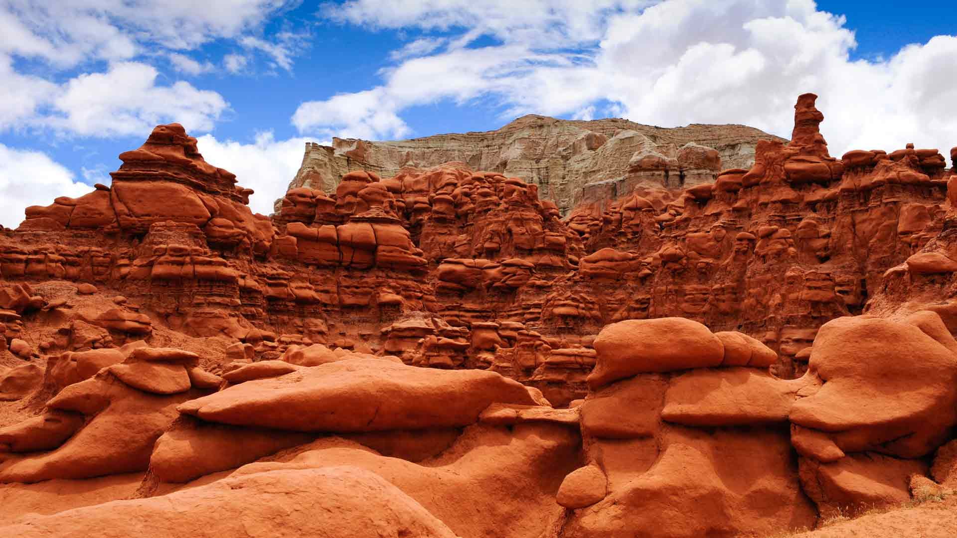 Red Rock Goblin Valley State Park Utah Usa Desktop Backgrounds 1920×1080