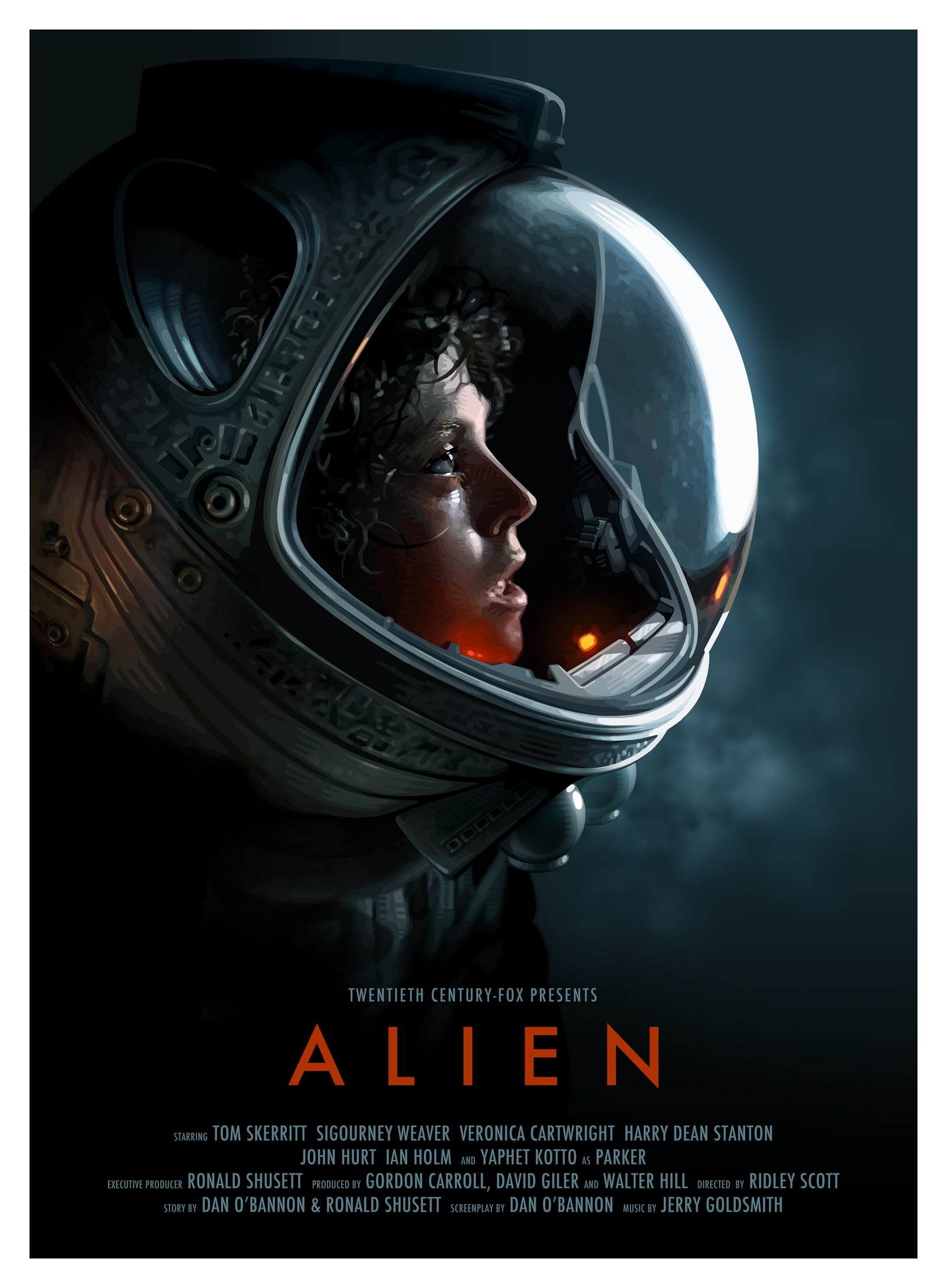 Alien movie wallpaper, Alien (movie), poster, Sigourney Weaver