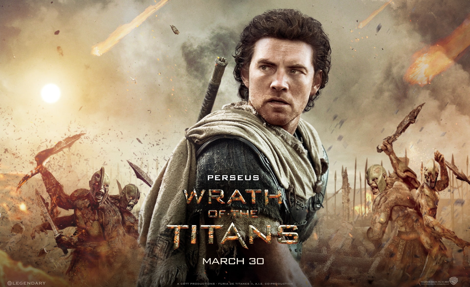 Wrath Of The Titans Perseus, Wrath of the Titans wallpaper, Movies