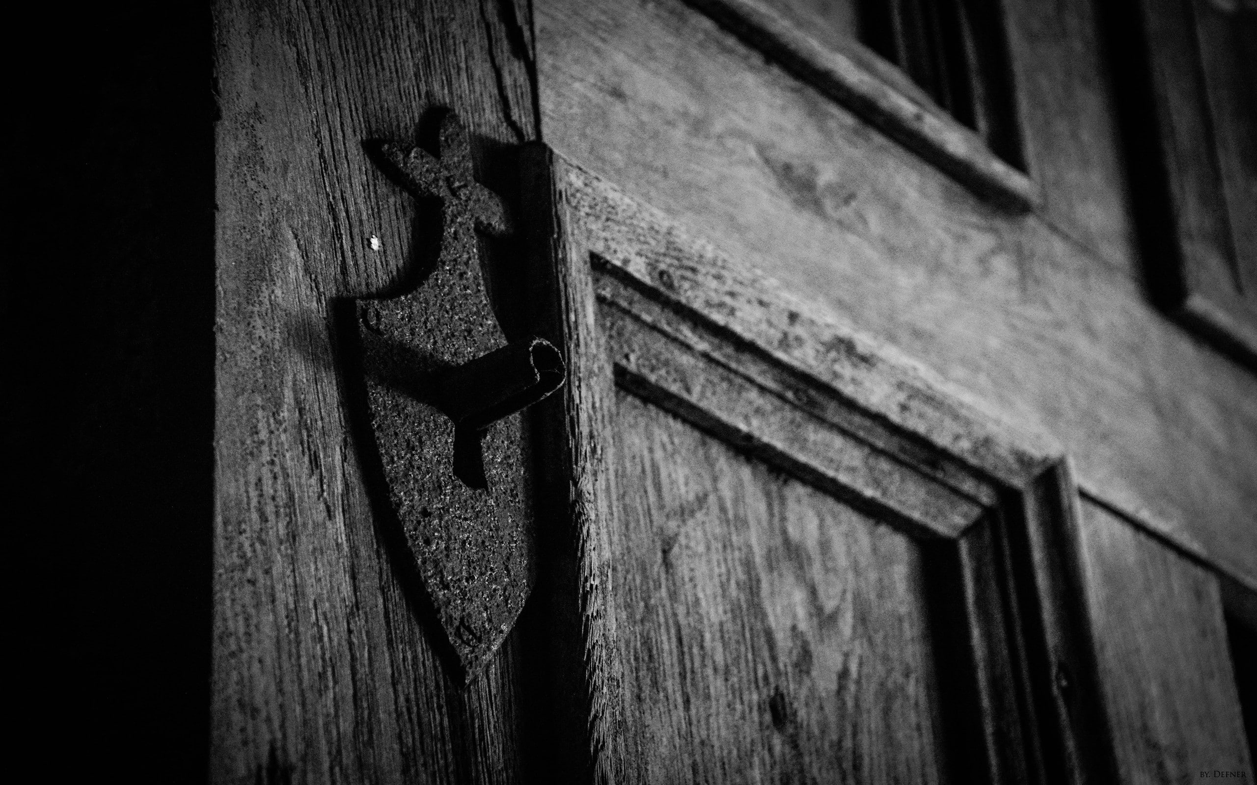 door, abandoned, monochrome, wood, chapel