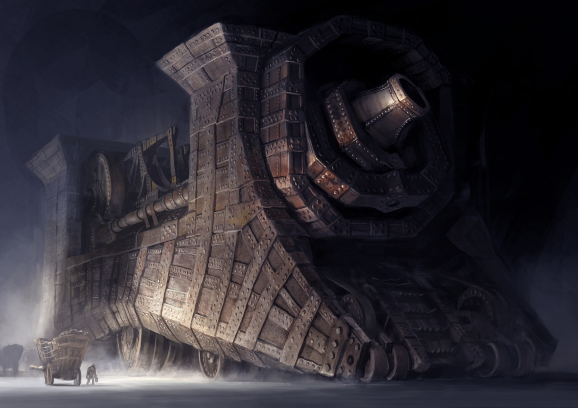 guild, machine, sci fi, steampunk, train, wars