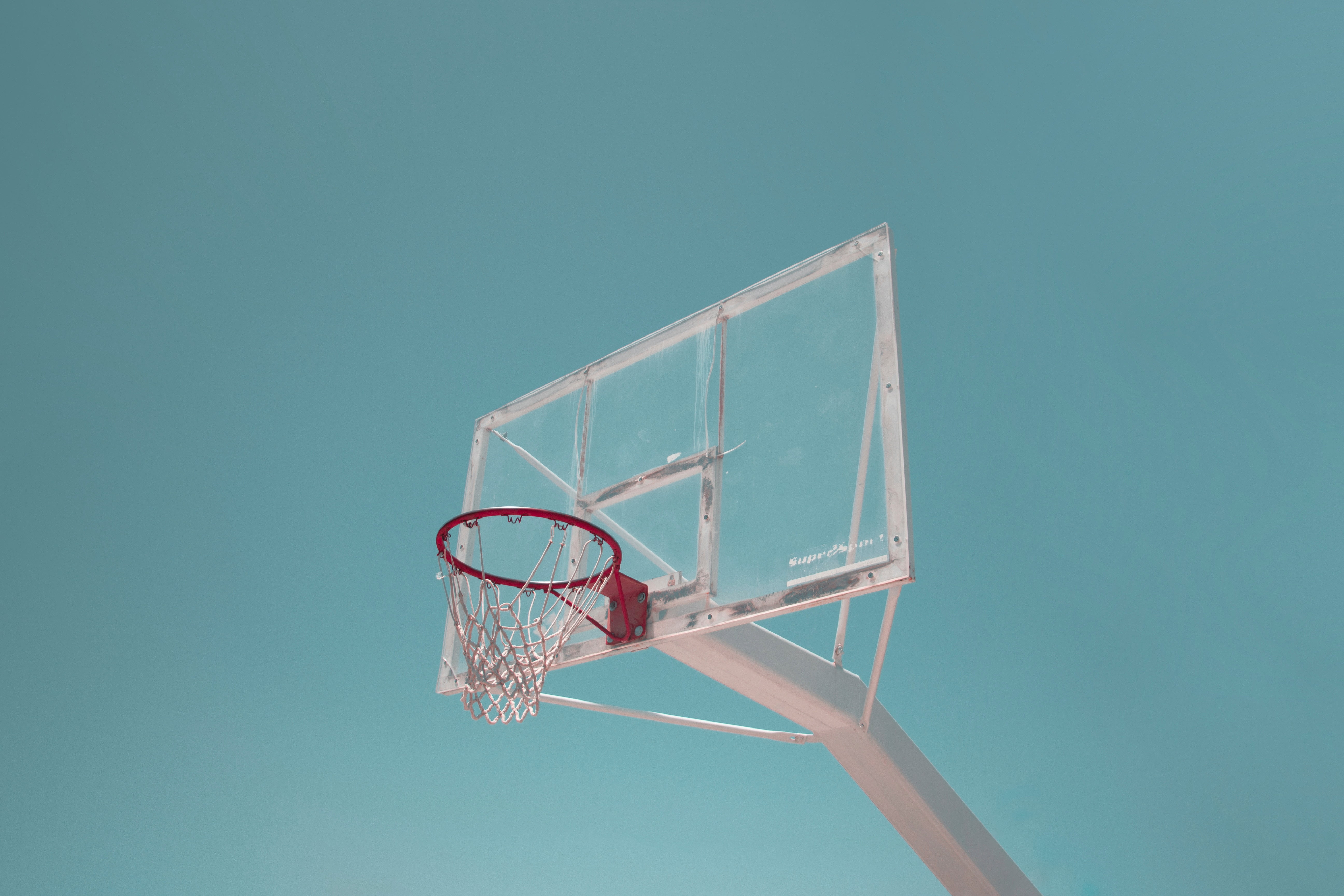 basketball ring, basketball net, minimalist, basketball - sport
