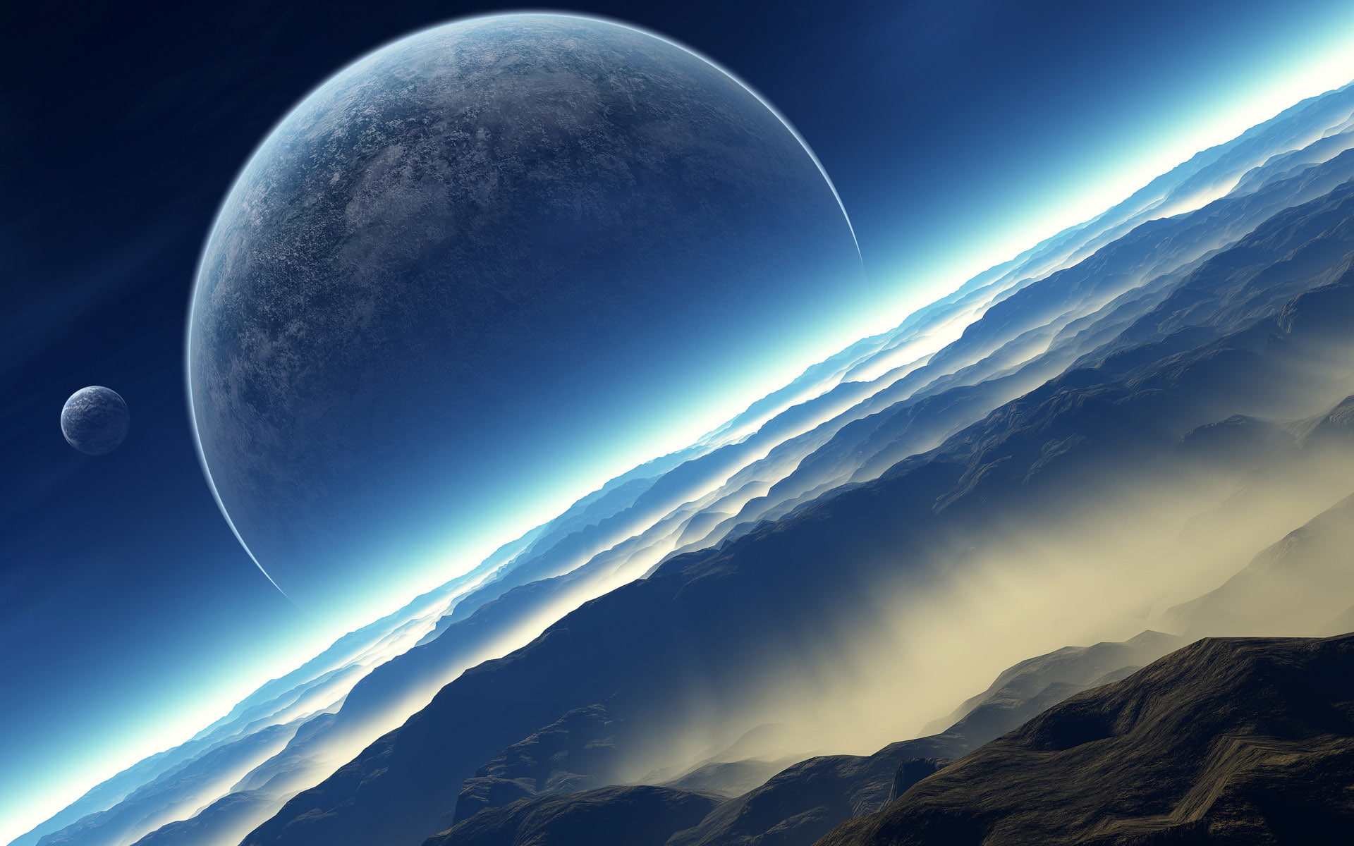 outer, planets, space