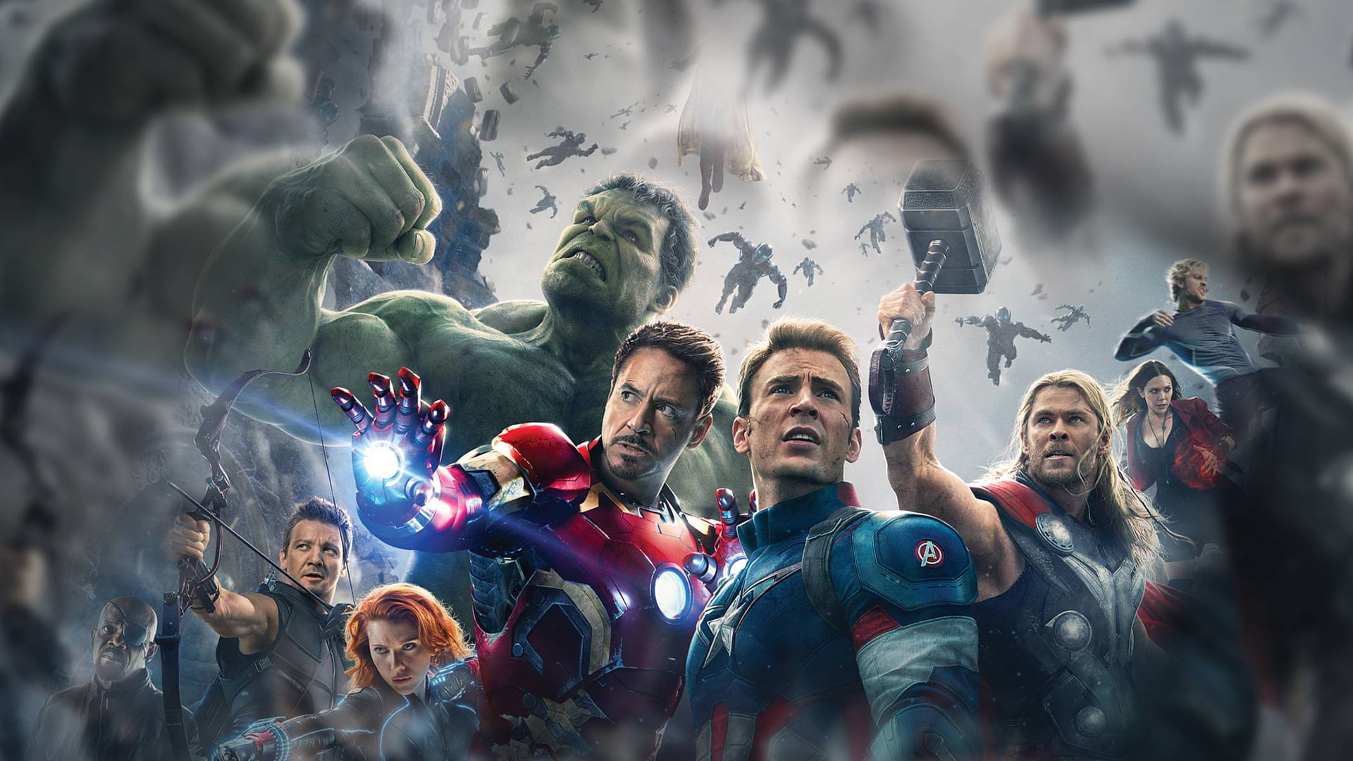 Marvel Avengers, Avengers: Age of Ultron, movie poster, Captain America