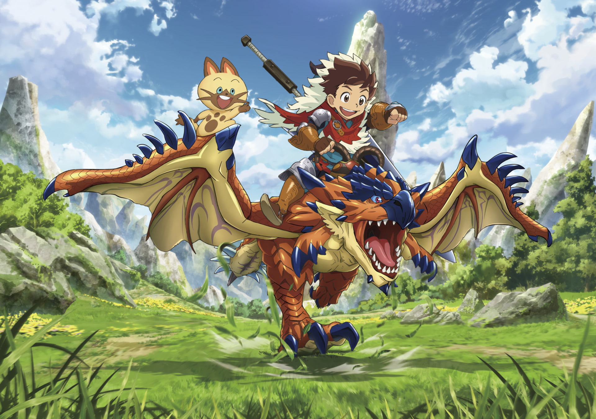 Anime, Monster Hunter Stories: Ride On