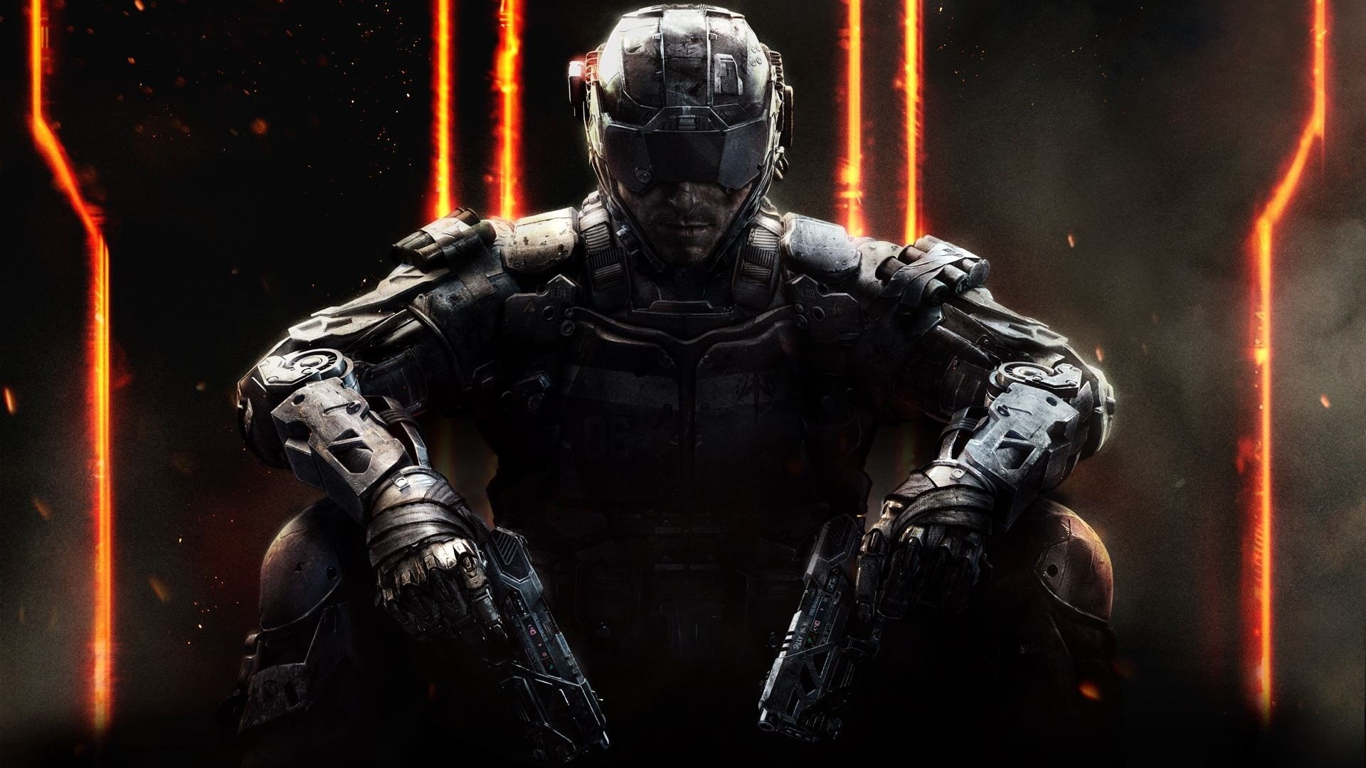 call of duty black ops iii call of duty video games, front view
