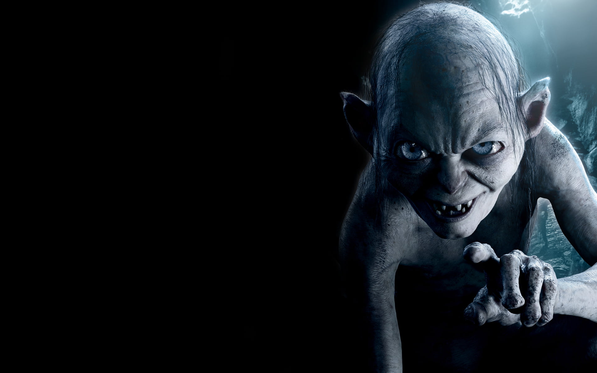 Lord of the Rings Gollum wallpaper, The Lord of the Rings, The Hobbit An Unexpected Journey