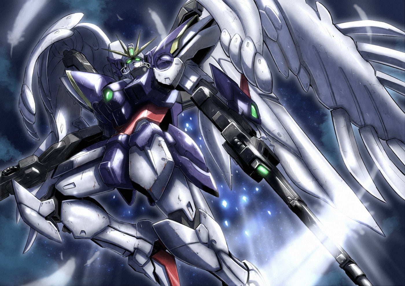anime, robot, Gundam, Mobile Suit Gundam Wing, Super Robot Wars