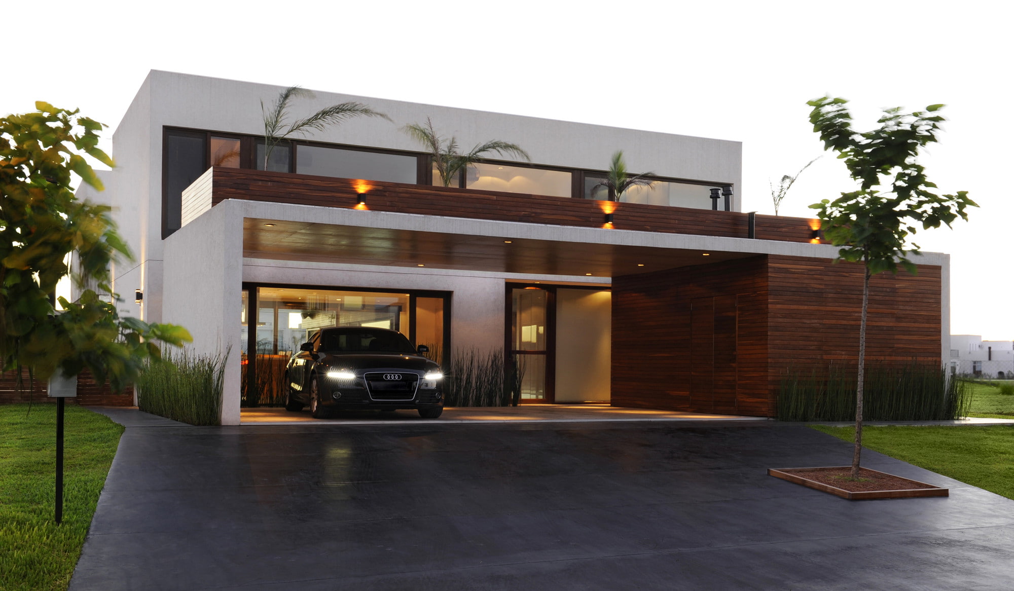 house, modern, luxury, architecture, mansions, Audi