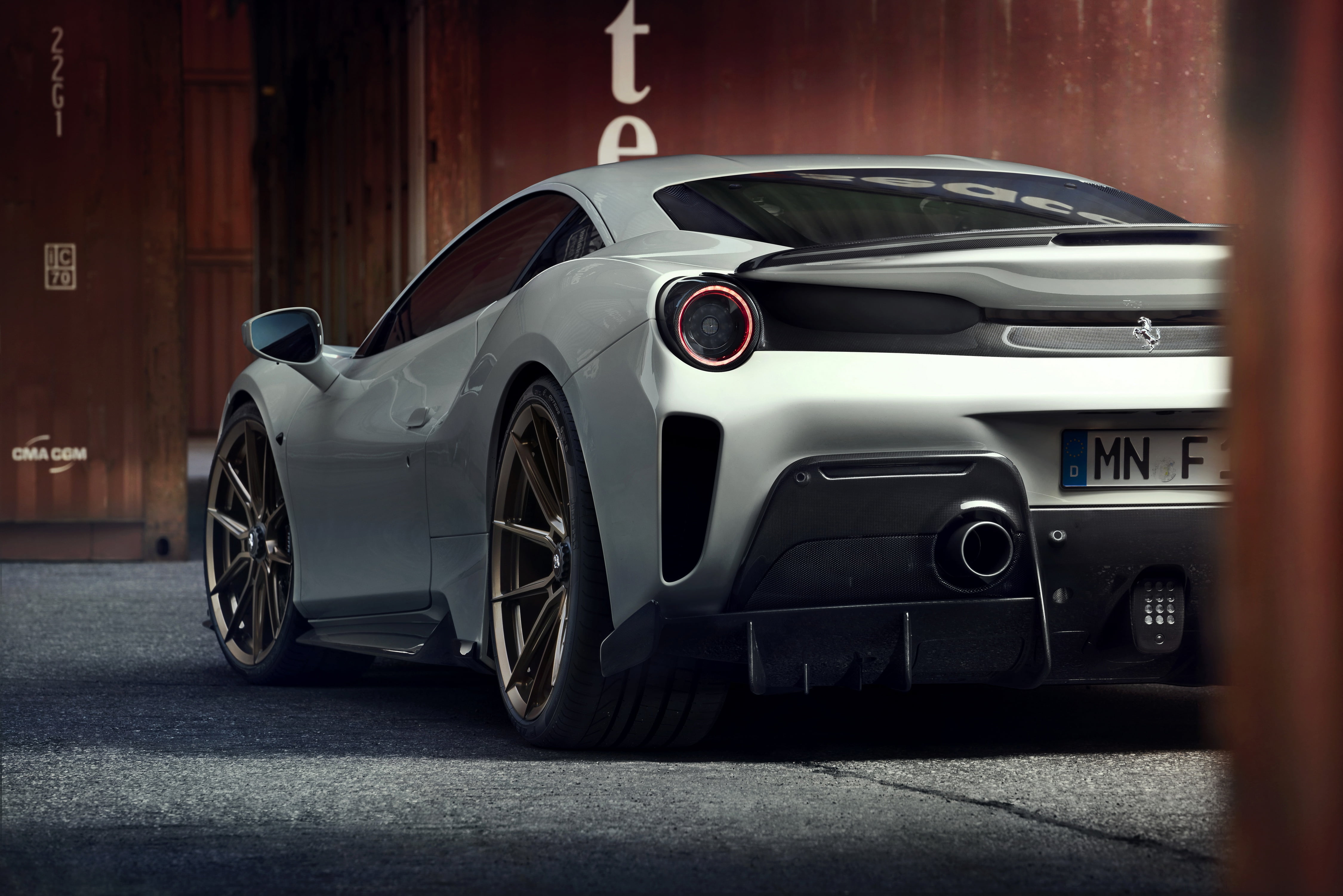 Free download | HD wallpaper: grey, Ferrari, feed, Novitec, 488, Pista ...