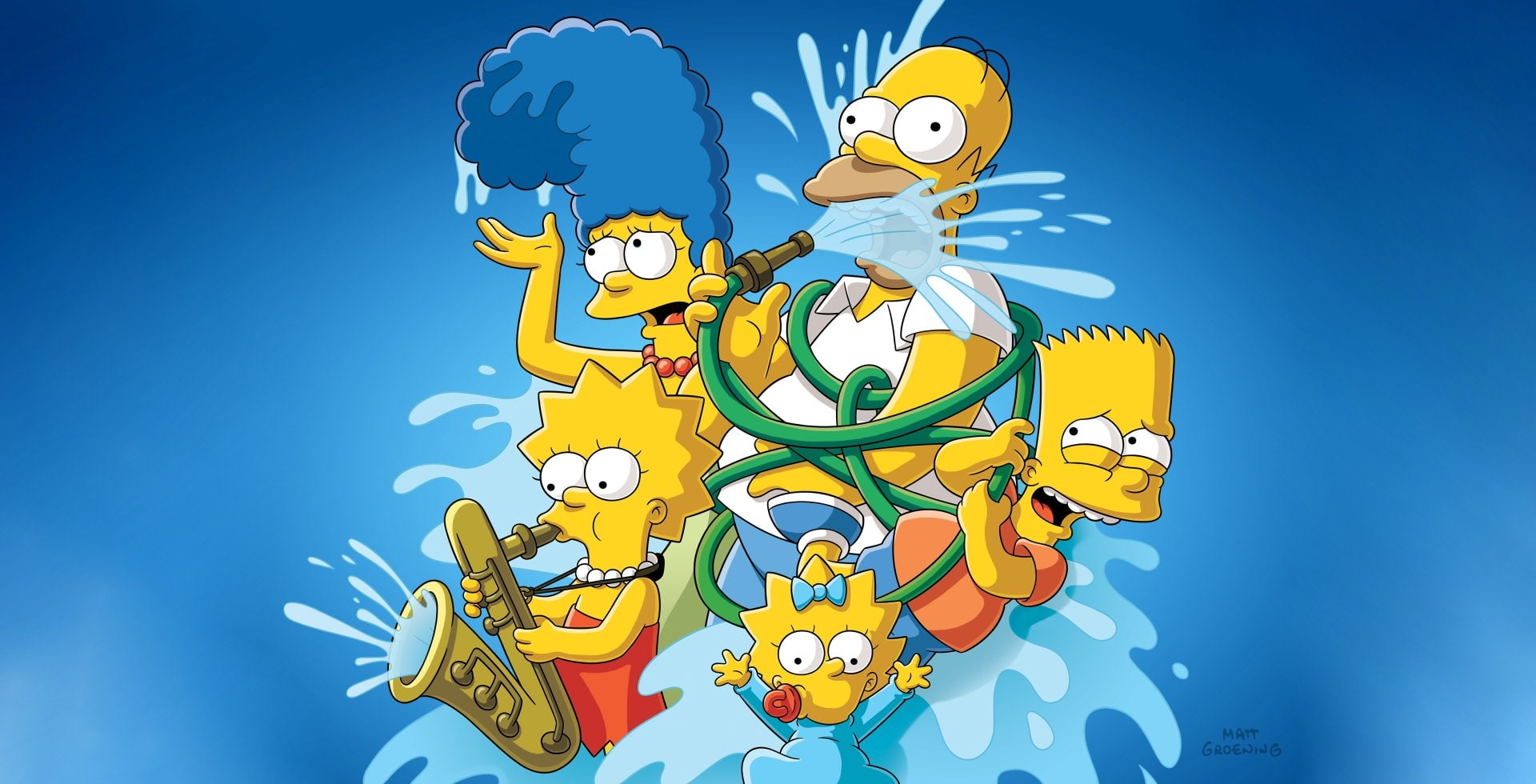 The Simpsons, Bart Simpson, Cartoon, Homer Simpson, Lisa Simpson