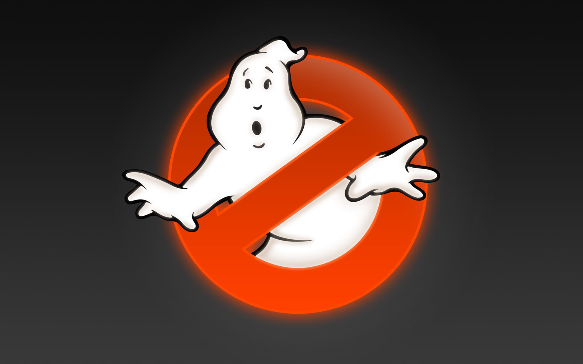 Ghost Buster logo, background, sign, Ghostbusters, illustration