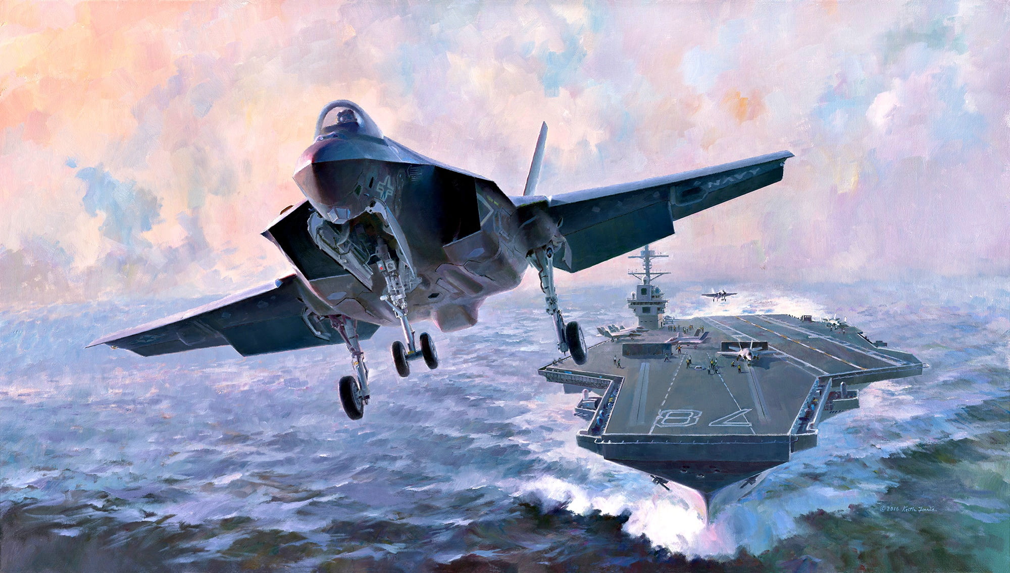 Jet Fighters, Lockheed Martin F-35 Lightning II, Aircraft, Aircraft Carrier