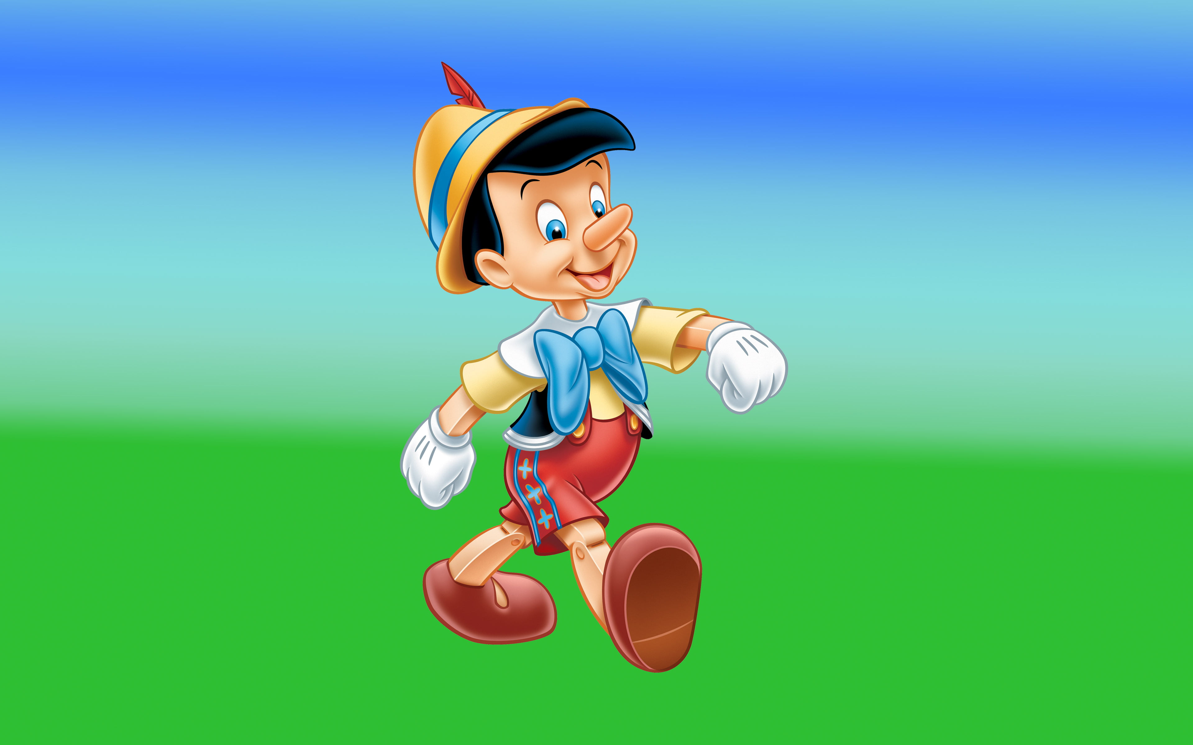 Pinocchio Disney Images Desktop Hd Wallpaper For Mobile Phones Tablet And Pc 3840×2400