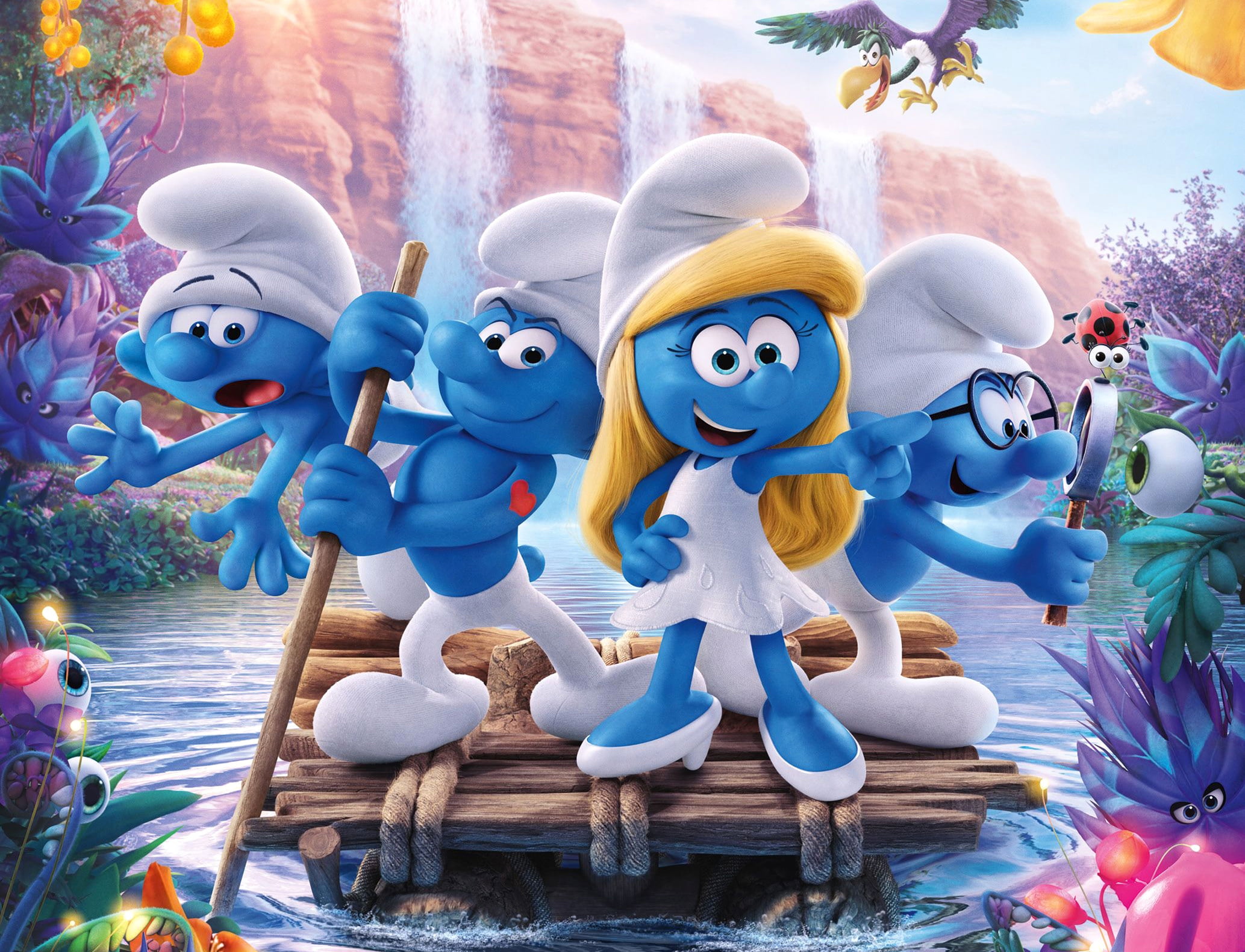 smurfs the lost village, 2017 movies, animated movies, hd, representation