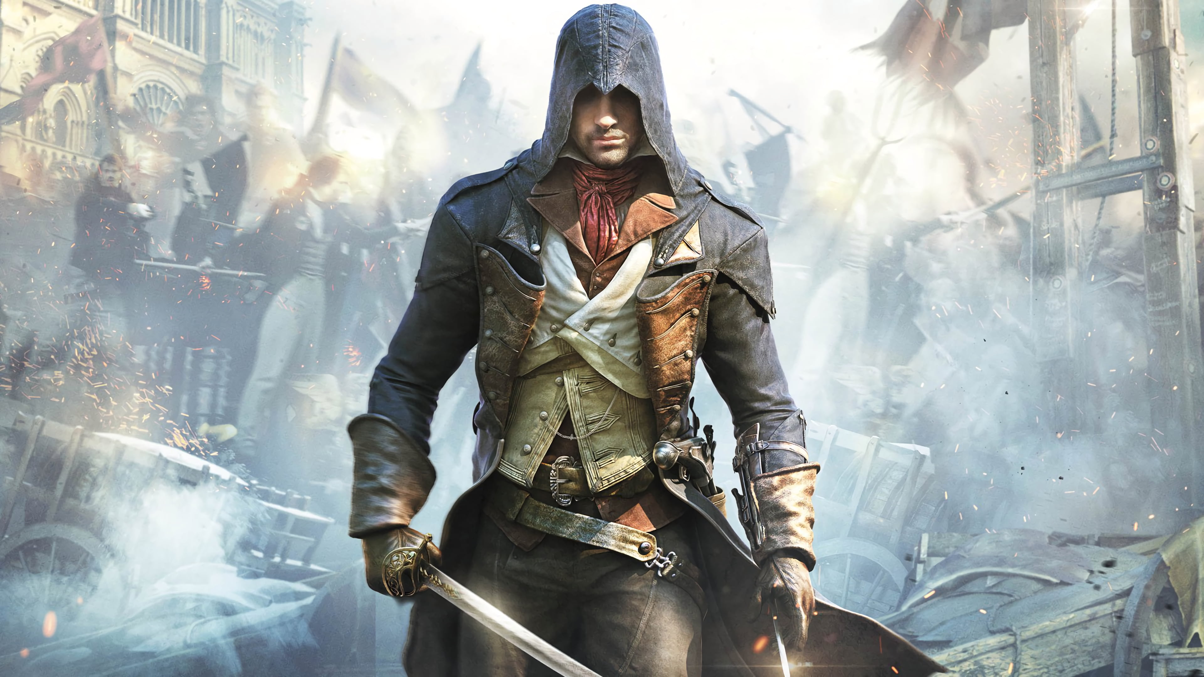 Assassin's Creed wallpaper, Assassin's Creed:  Unity, people