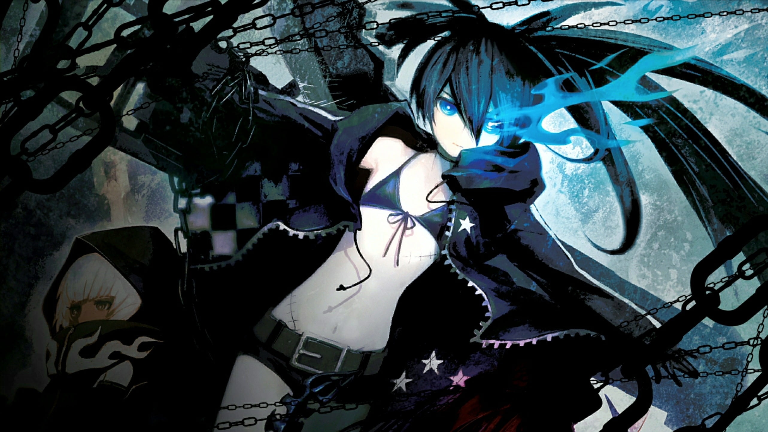 Black Rock Shooter, art and craft, graffiti, creativity, representation