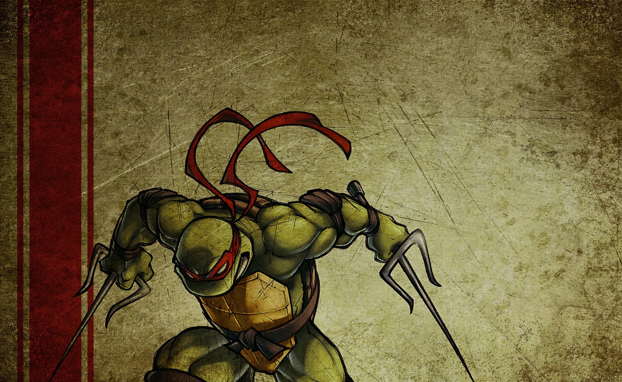 Raphael Teenage Mutant Ninja Turtles, Raphael TMNT illustration