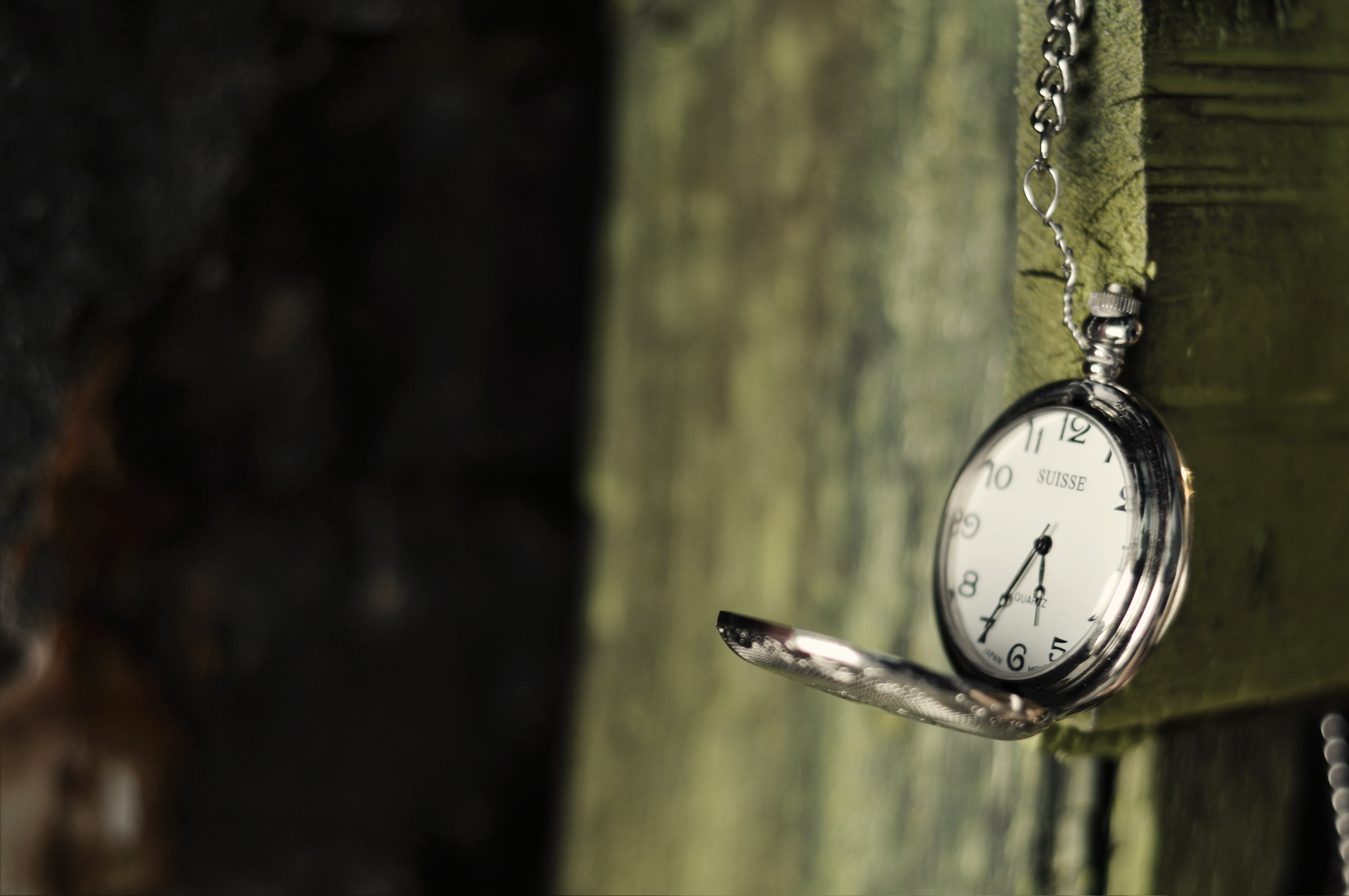 macro, time, widescreen, watch, dial, different, background