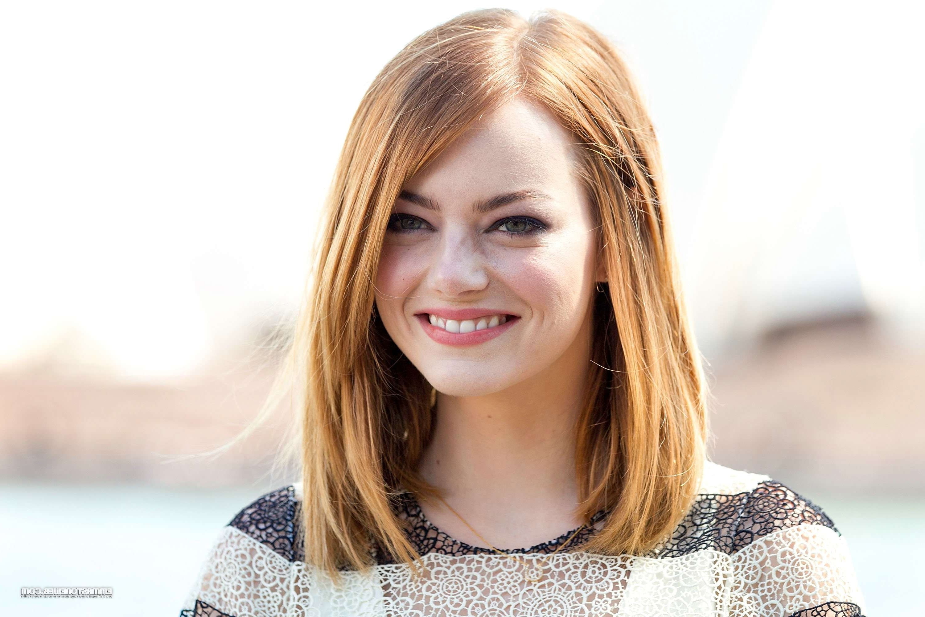 Free download | HD wallpaper: emma stone blonde smiling green eyes ...