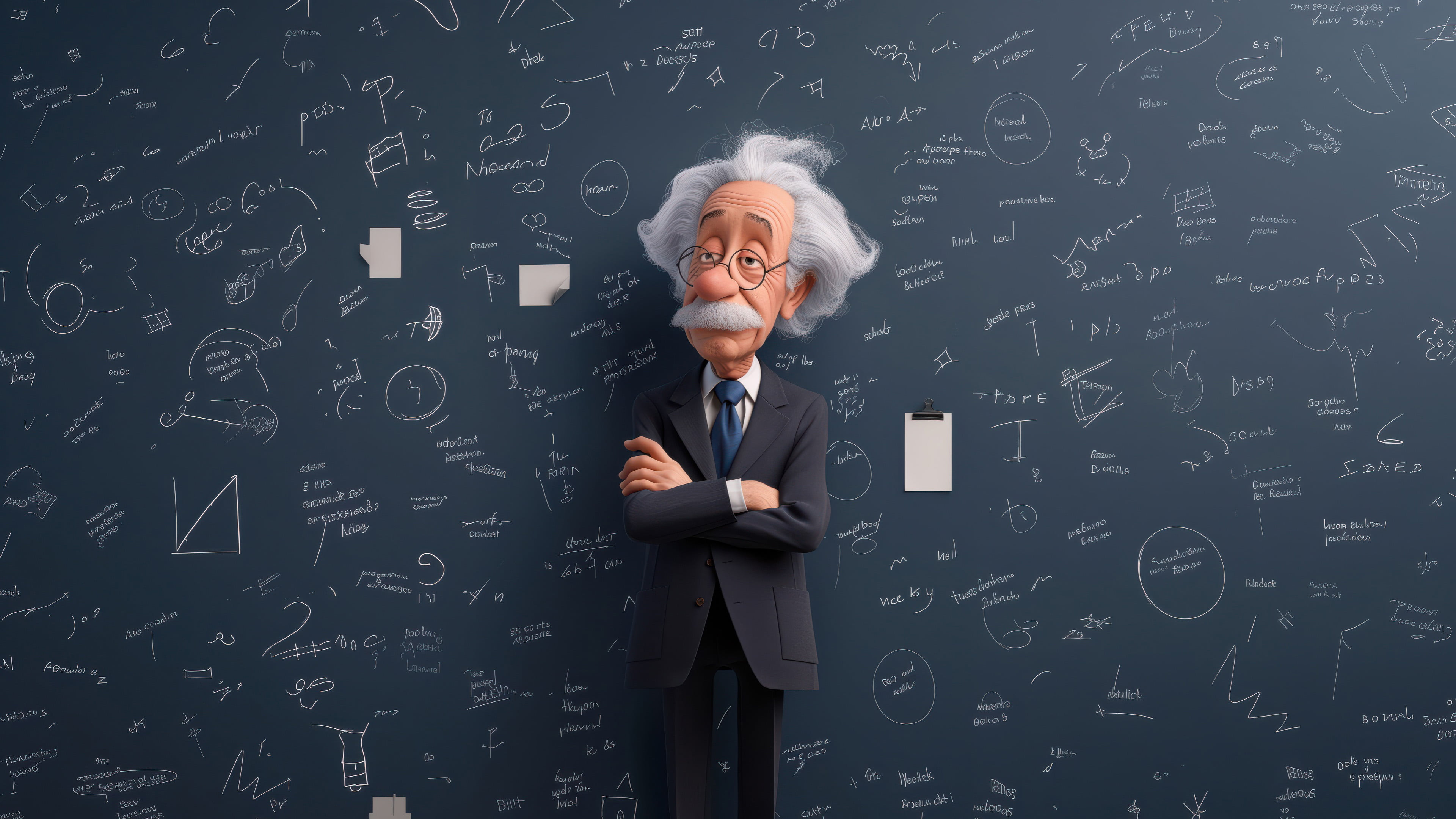 Albert Einstein, artwork, scientists