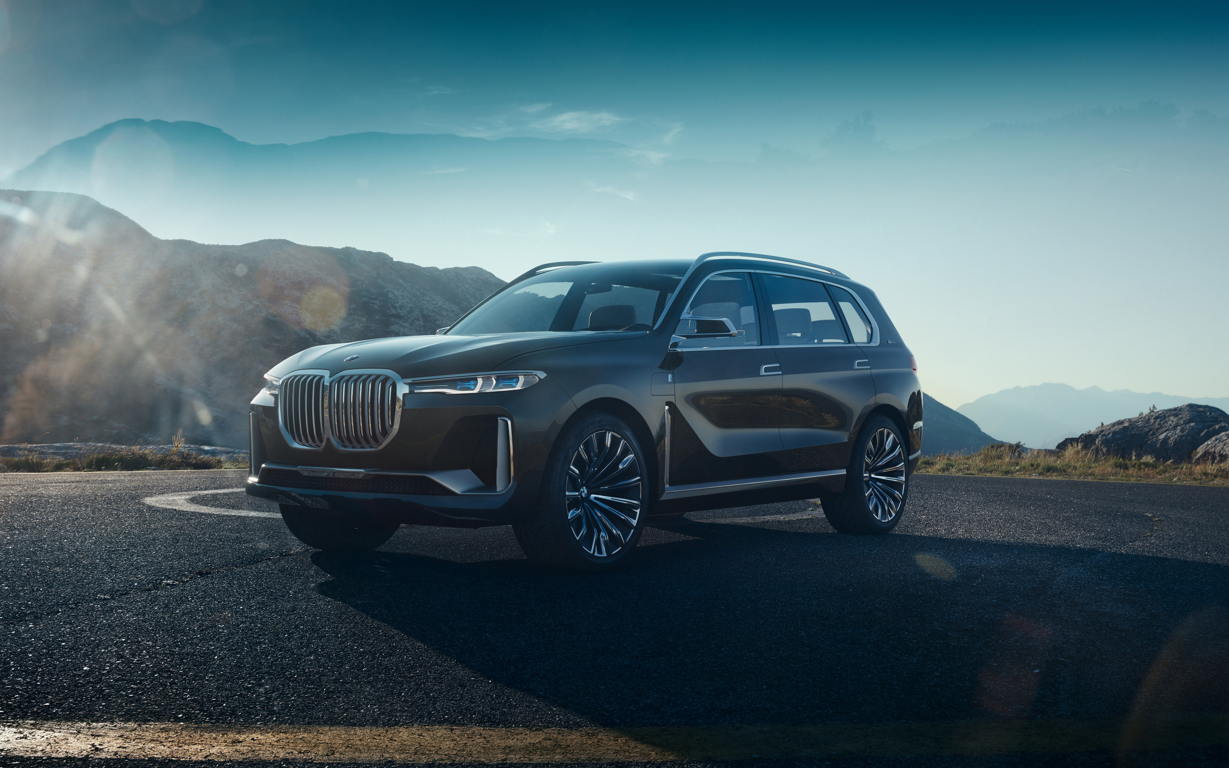 BMW Concept X7 iPerformance 4K, car, transportation, motor vehicle
