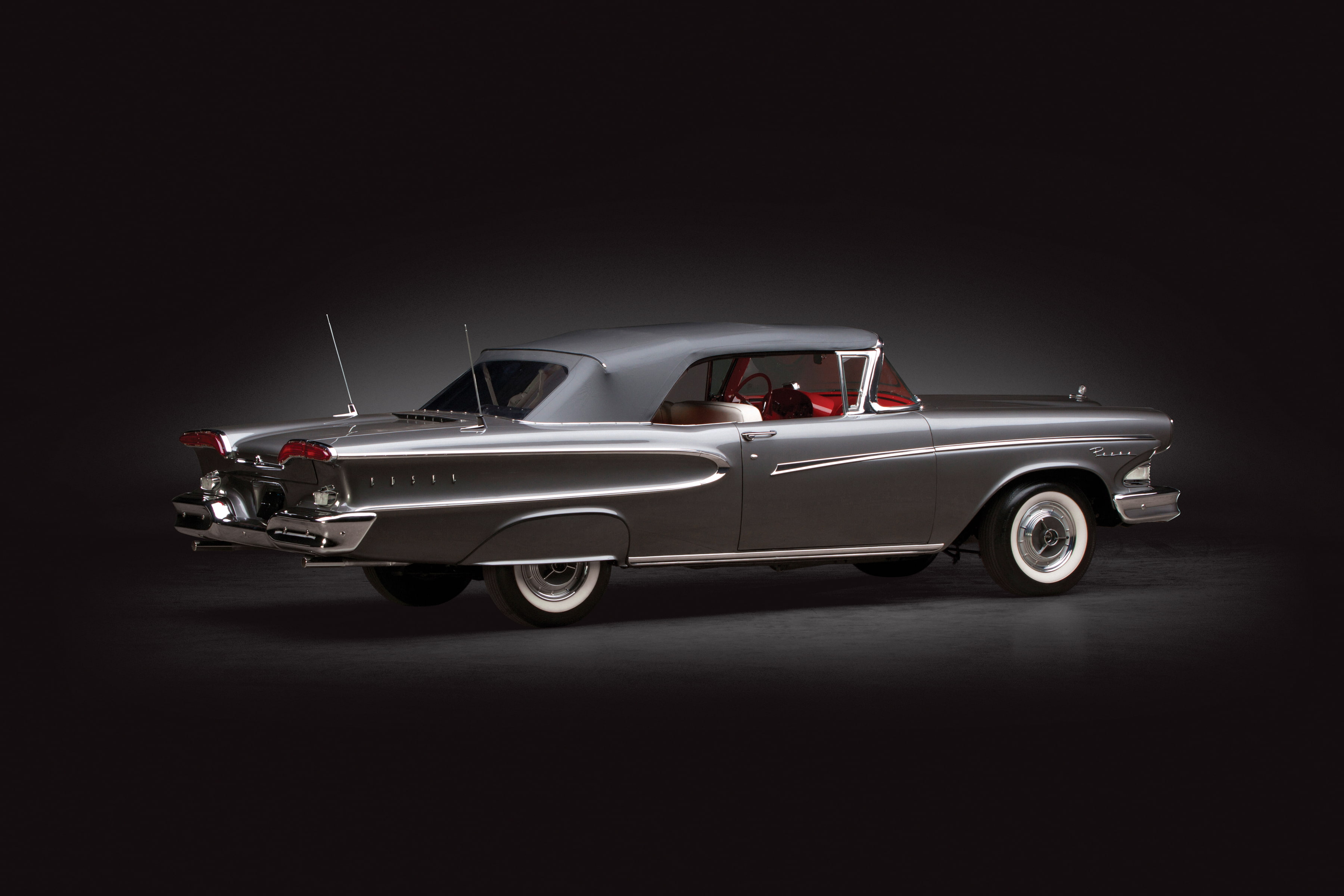 1958, 76b, convertible, edsel, luxury, pacer, retro