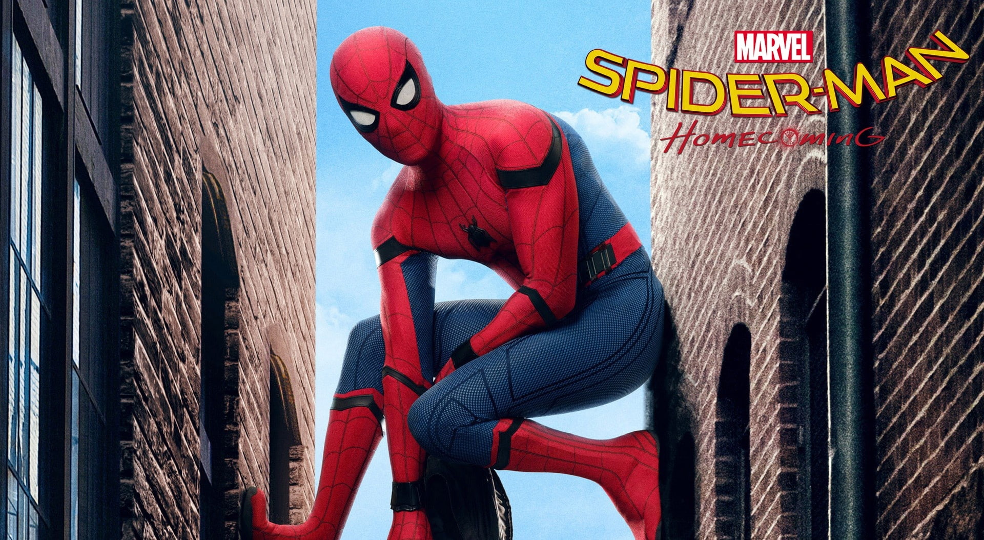 Spider-Man Homecoming, Movies, Spiderman, Film, 2017, day, red