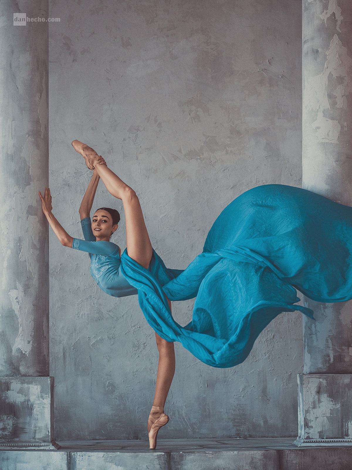 women, dancer, Dan Hecho, flexible, ballerina