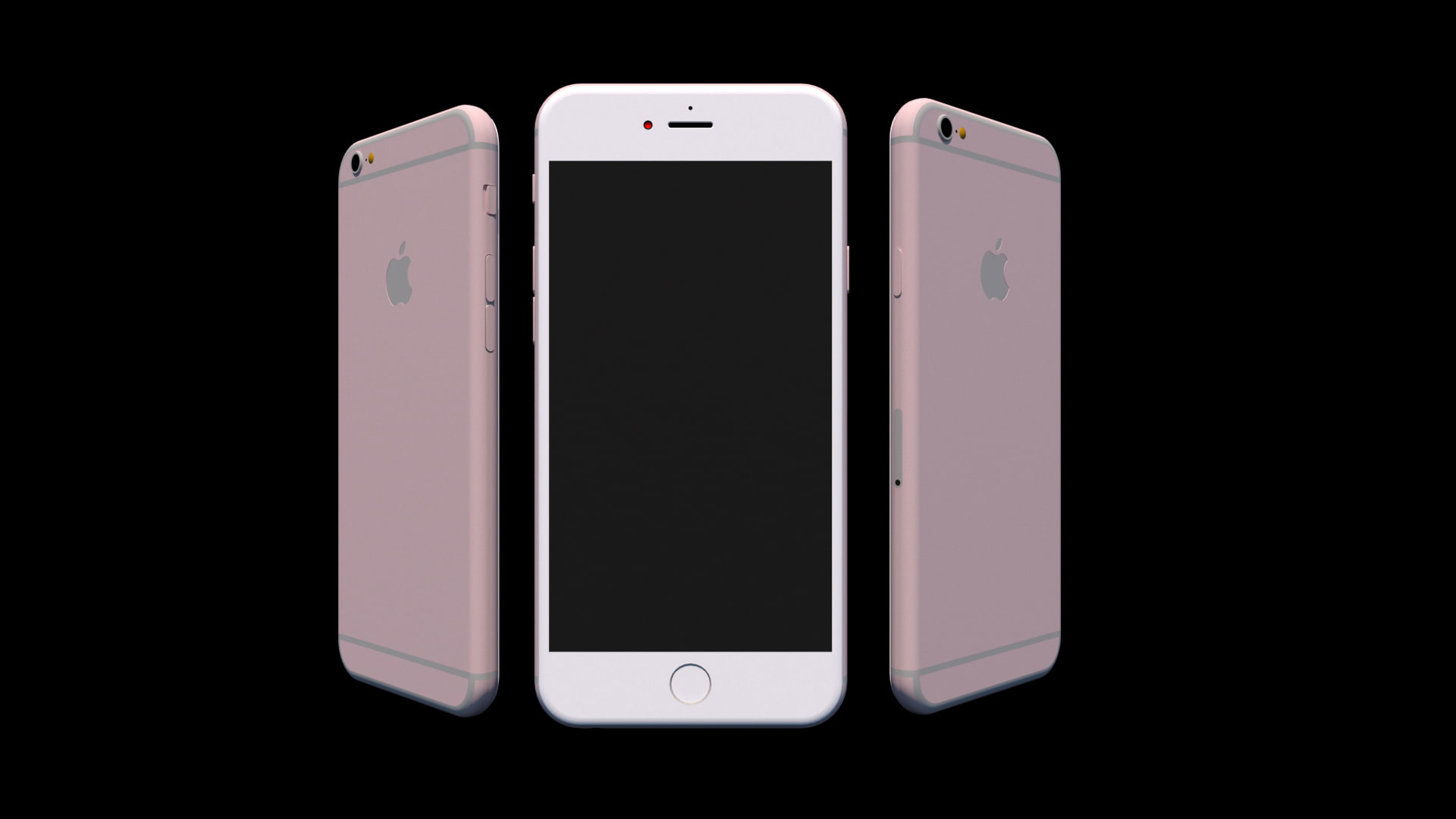 iPhone, render, v-ray, technology