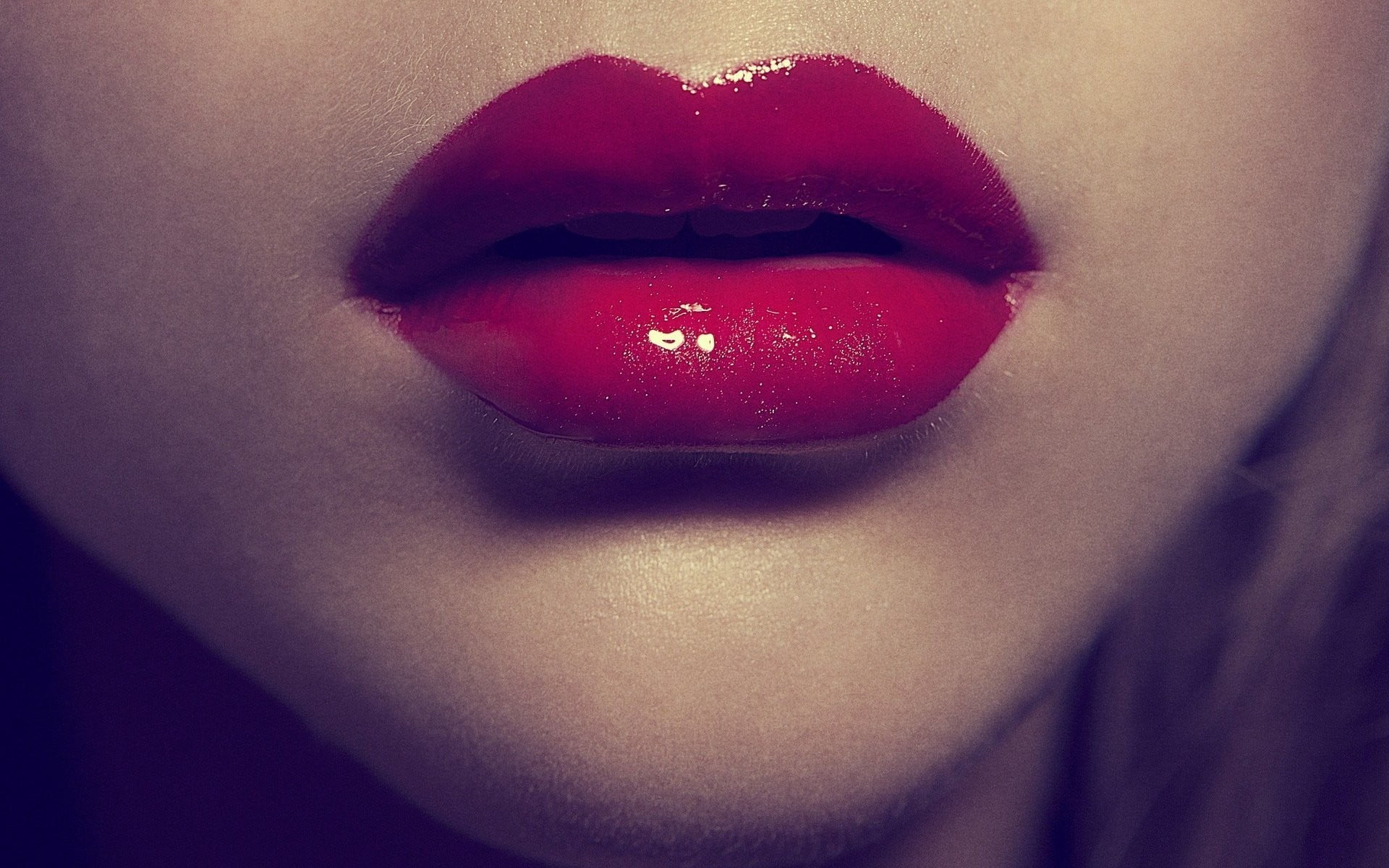 mouths, closeup, women, lips, red lipstick, juicy lips, face