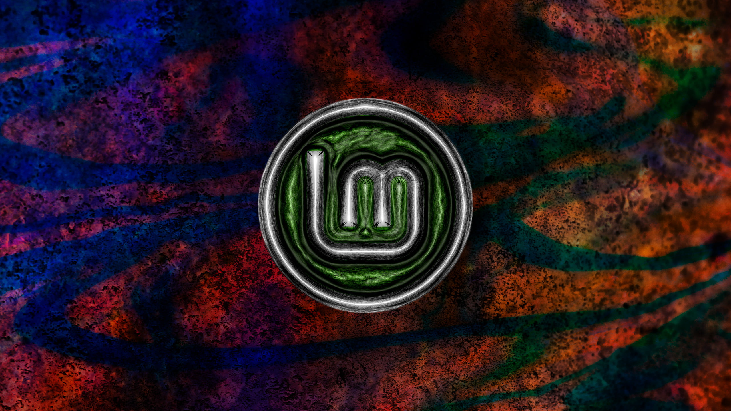 Linux, Linux Mint, texture, artwork