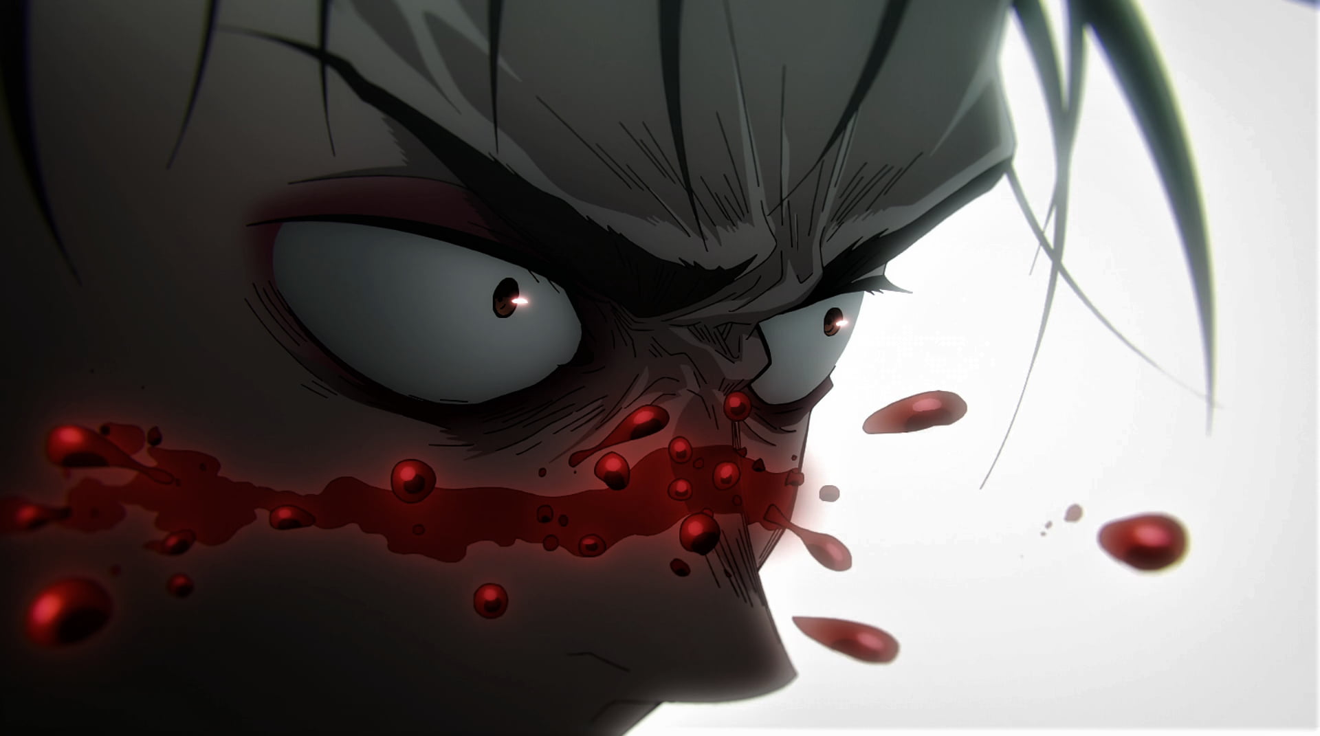 Jujutsu Kaisen, Choso (Jujutsu Kaisen), blood, scars, angry