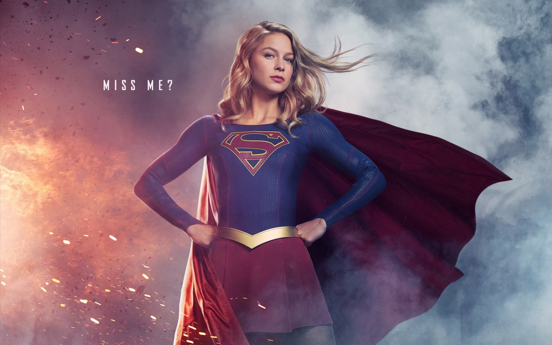 2018 Supergirl Season 3 TV Poster, Melissa Benoist, young adult