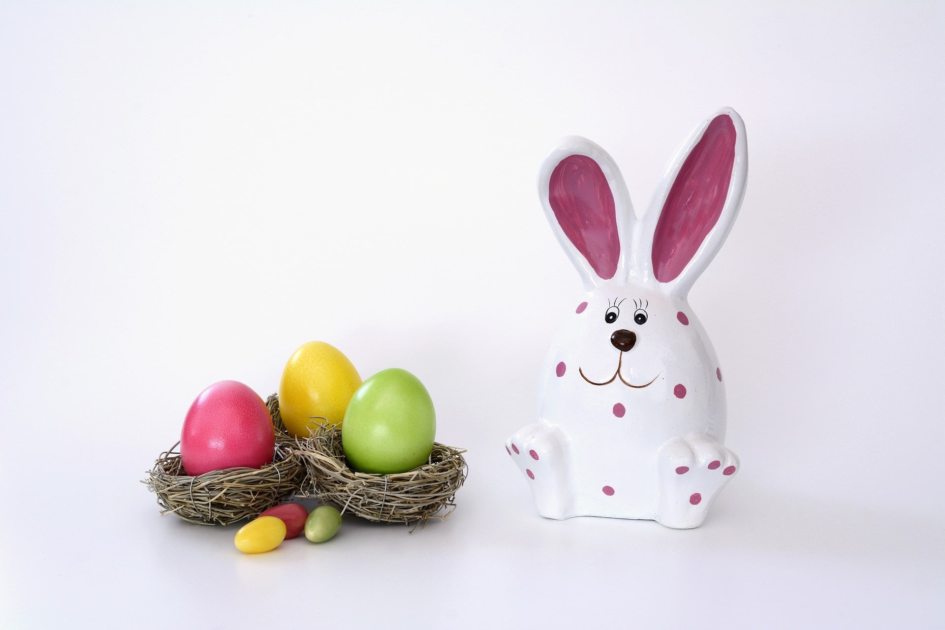 hare, eggs, Easter