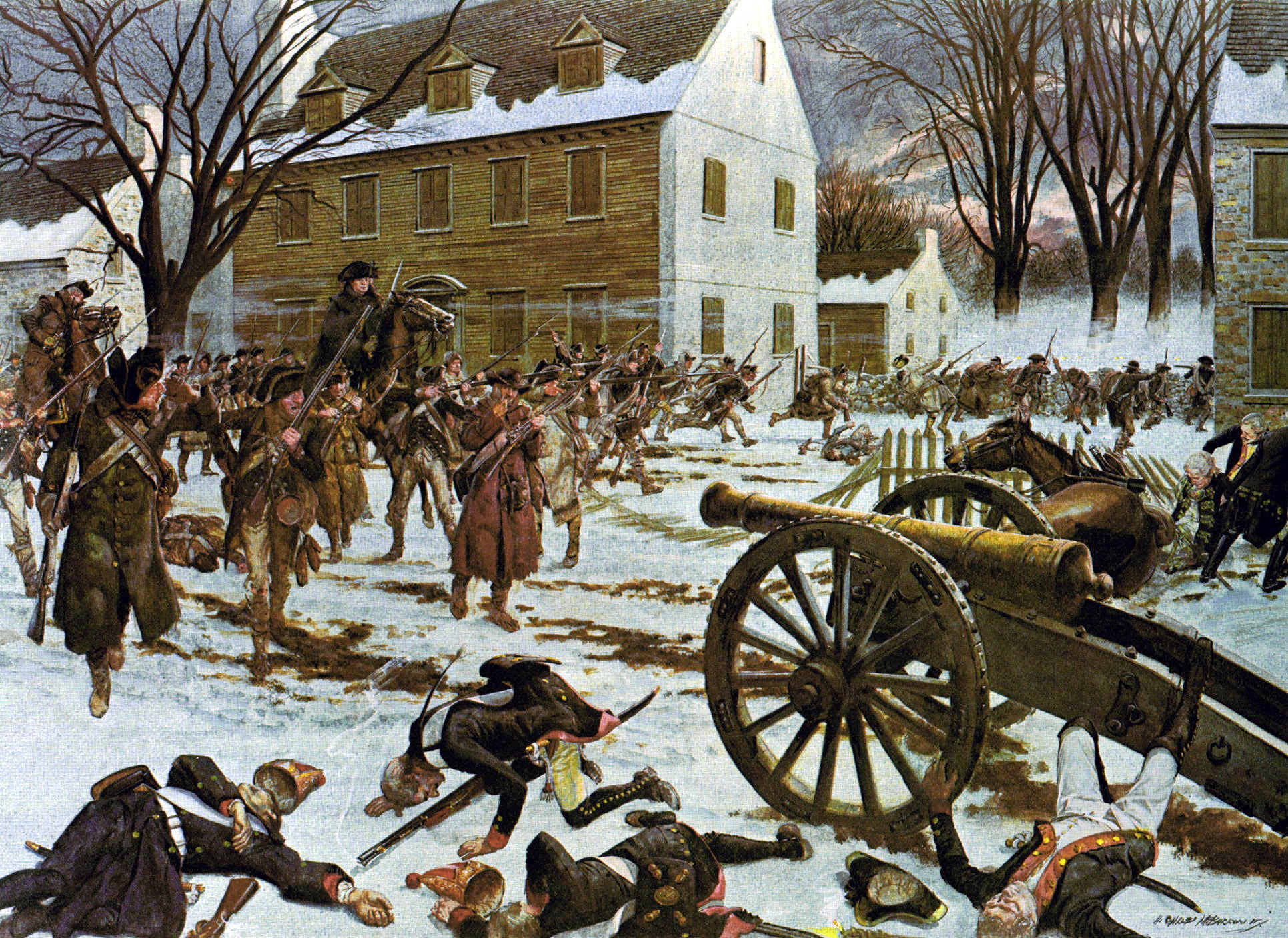 American Revolution, Battle of Trenton