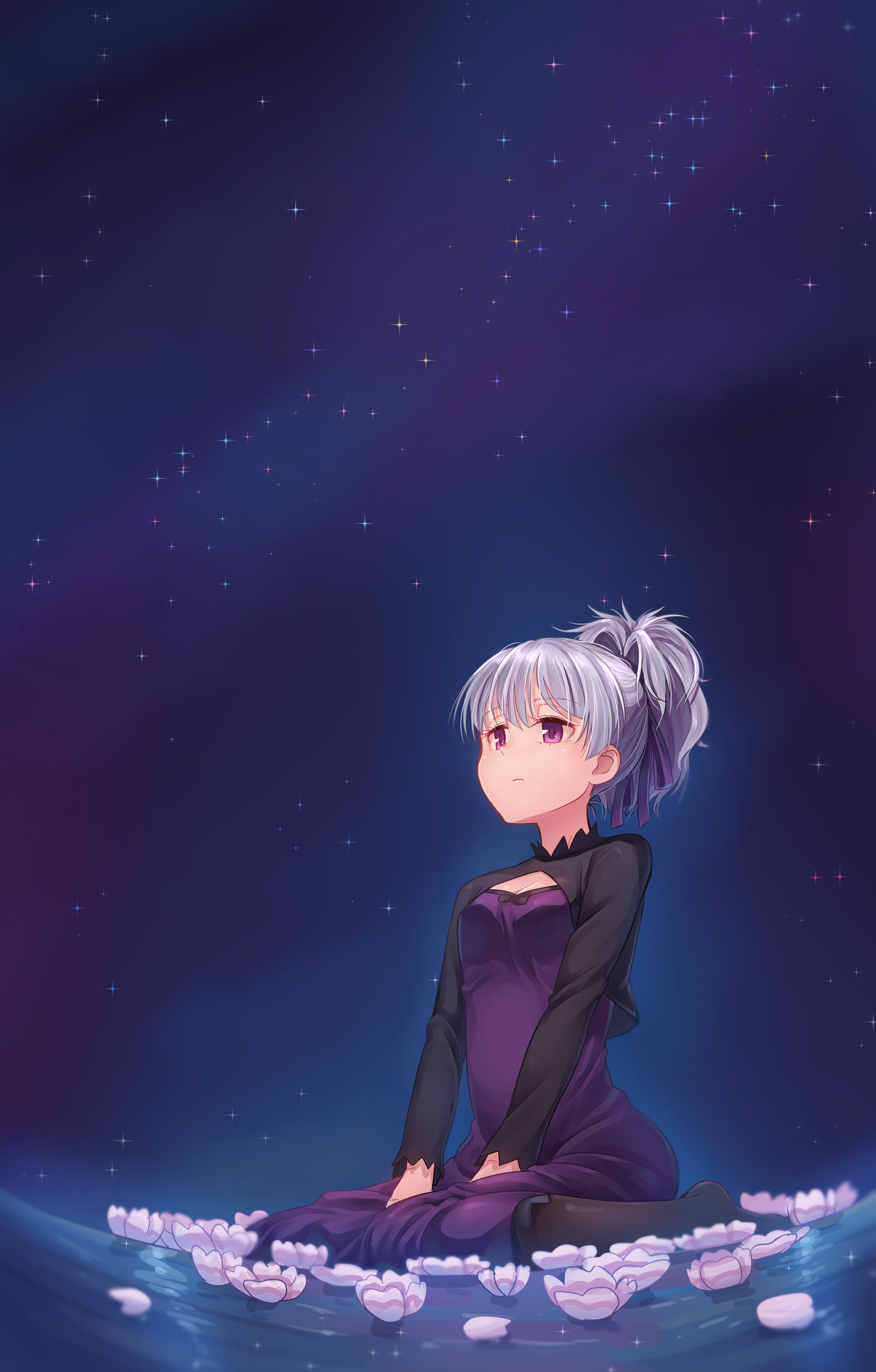 Darker than Black, anime girls, Yin, one person, young adult