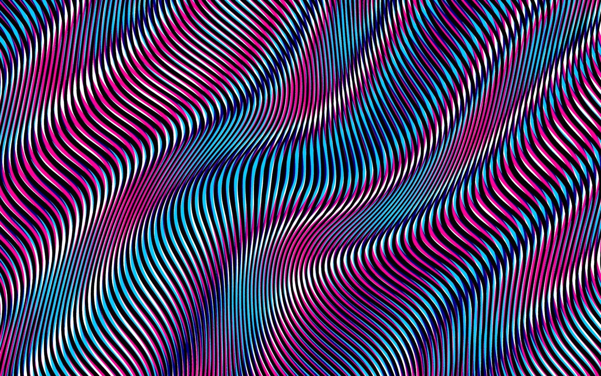 abstract painting, optical illusion, pattern, backgrounds, full frame