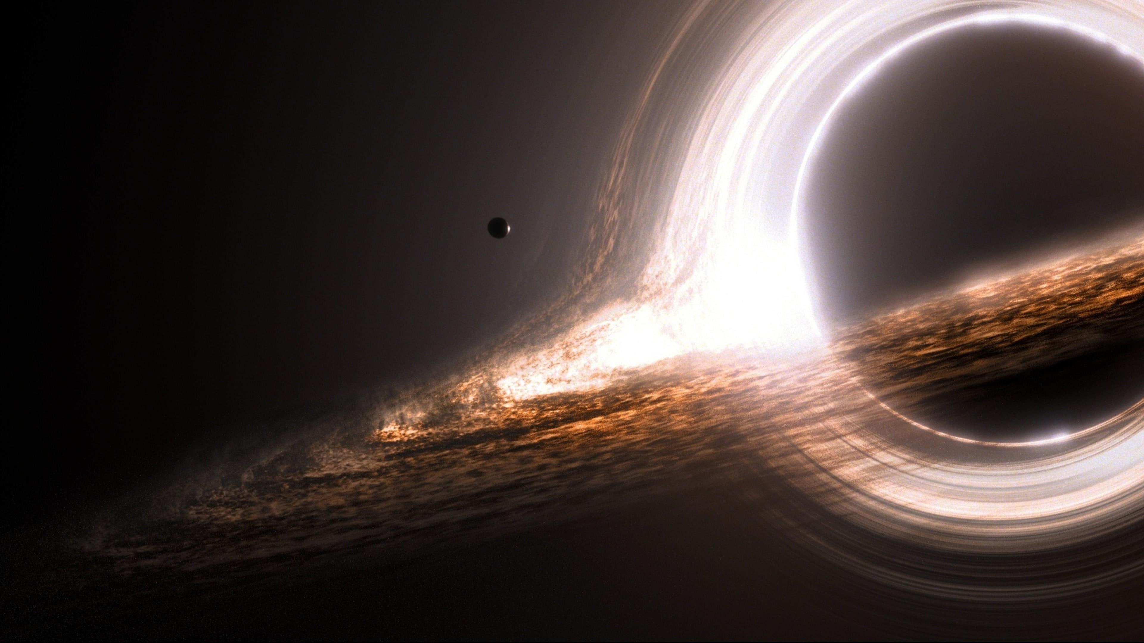 space, black hole, interstellar, planet