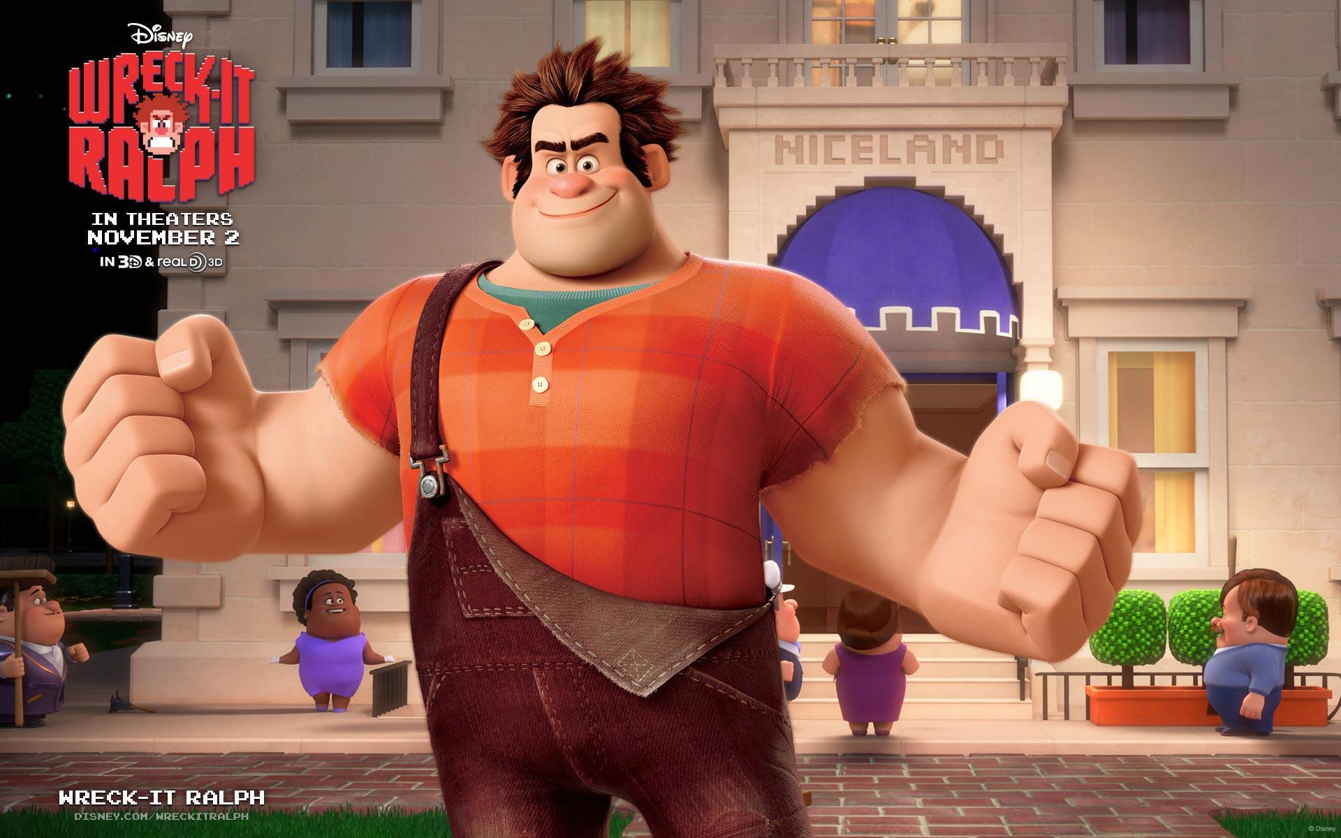 Ralph in Wreck It Ralph, movies