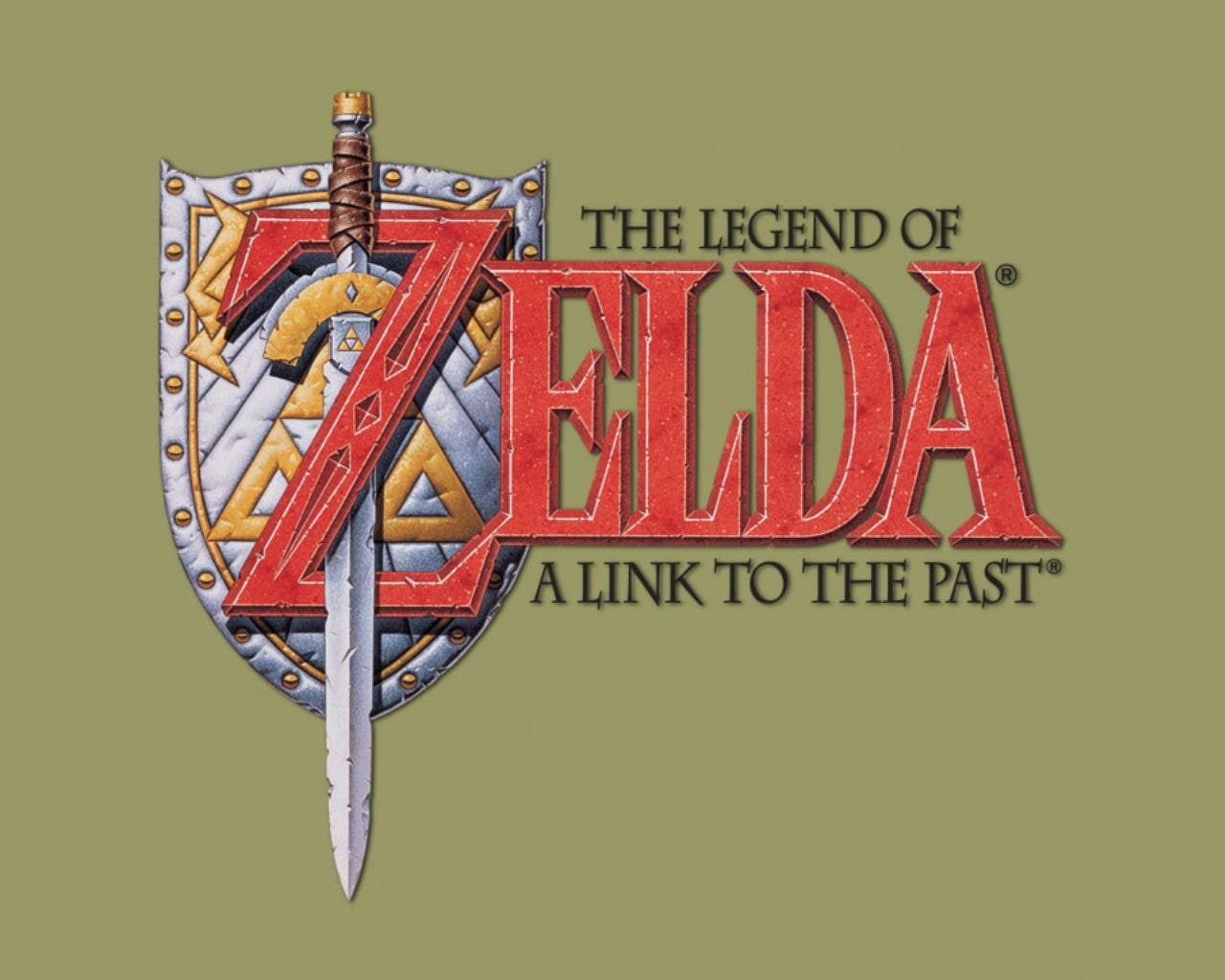 Zelda, The Legend of Zelda: A Link to the Past, Logo