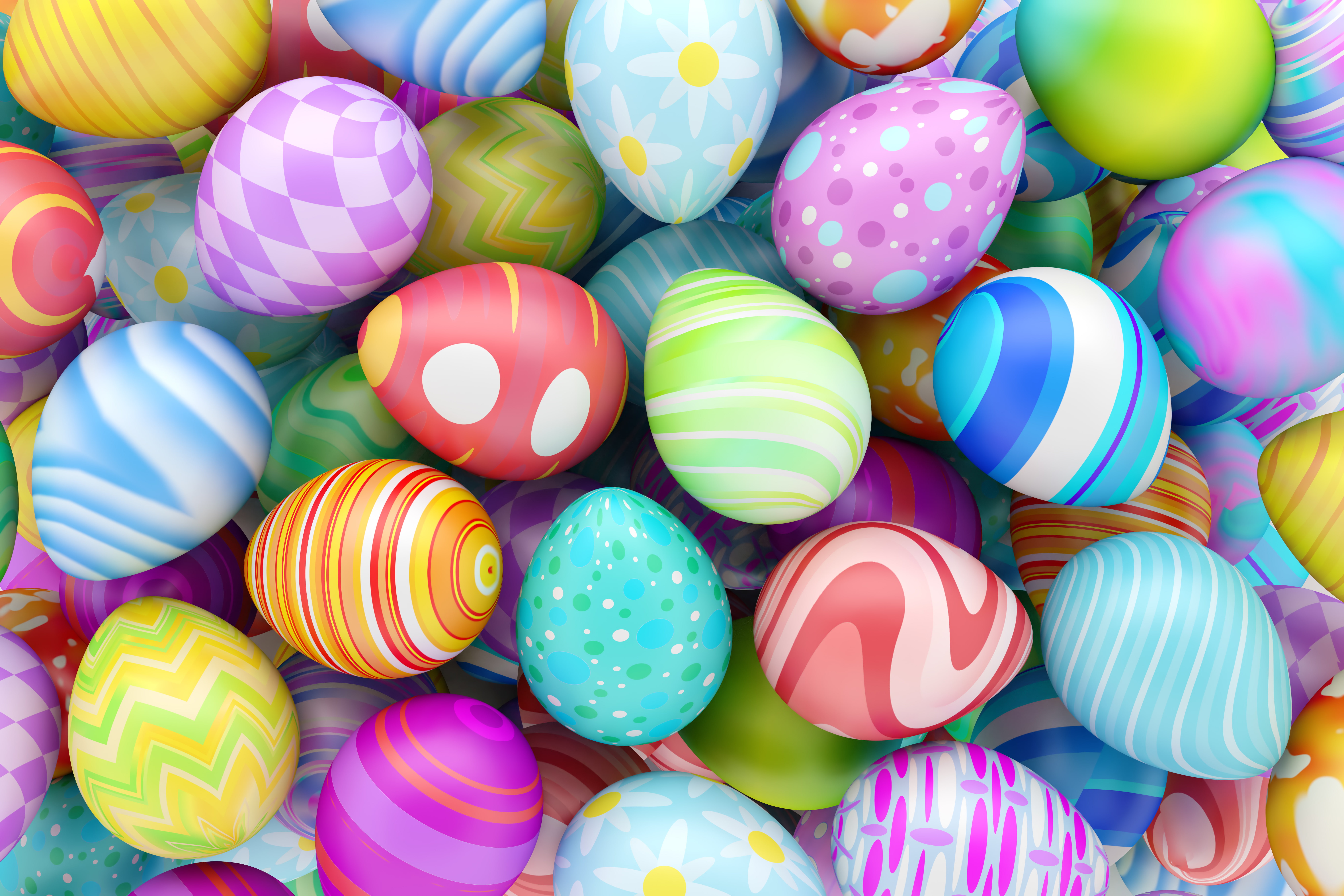 Easter, spring, eggs, Happy Easter, Easter eggs