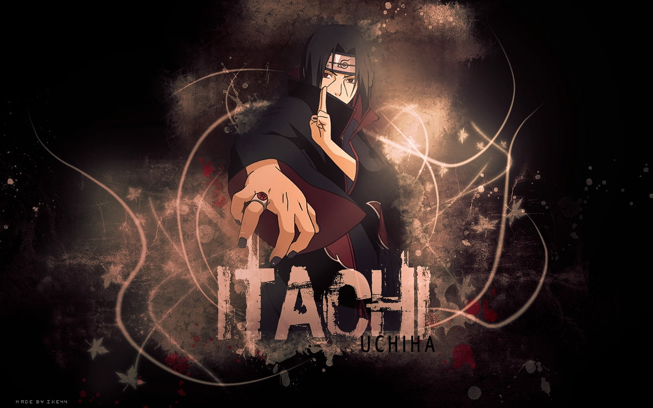 naruto shippuden uchiha itachi 1280x800  Anime Naruto HD Art
