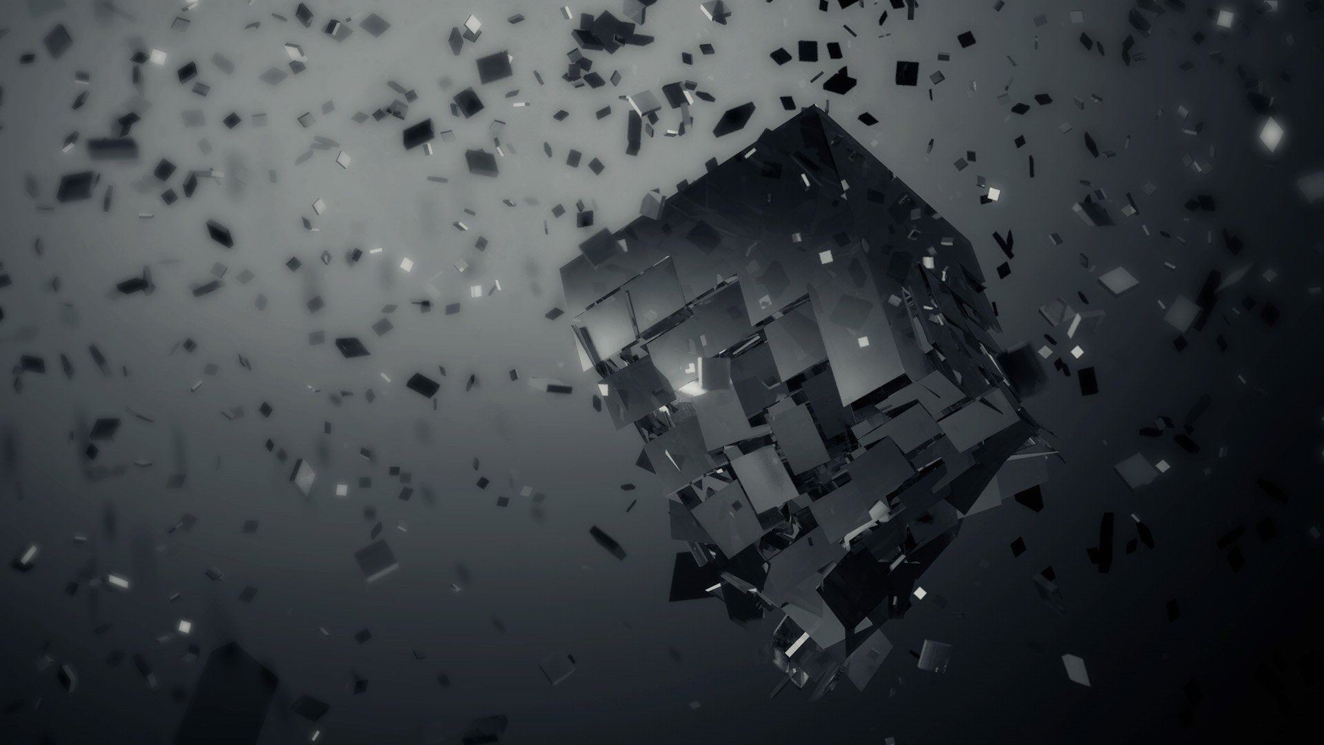 artwork, cubes