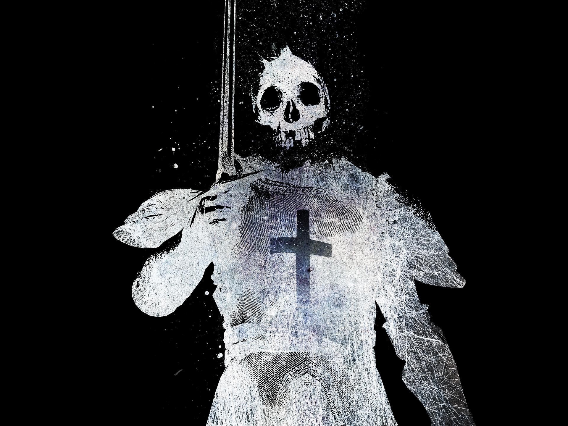 skeleton, representation, art and craft, creativity, black background