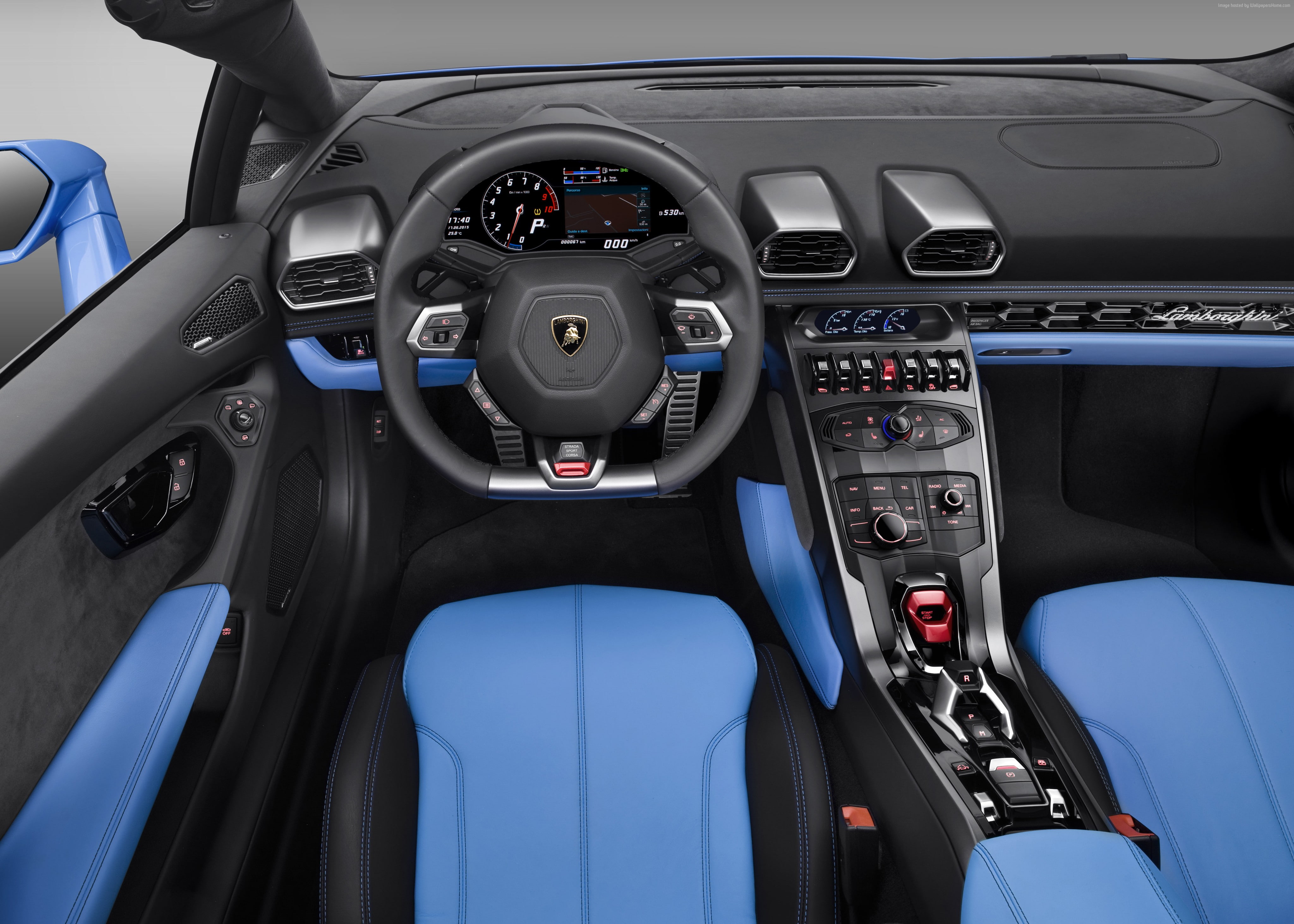 luxury cars, supercar, blue, sports car, test drive, interior