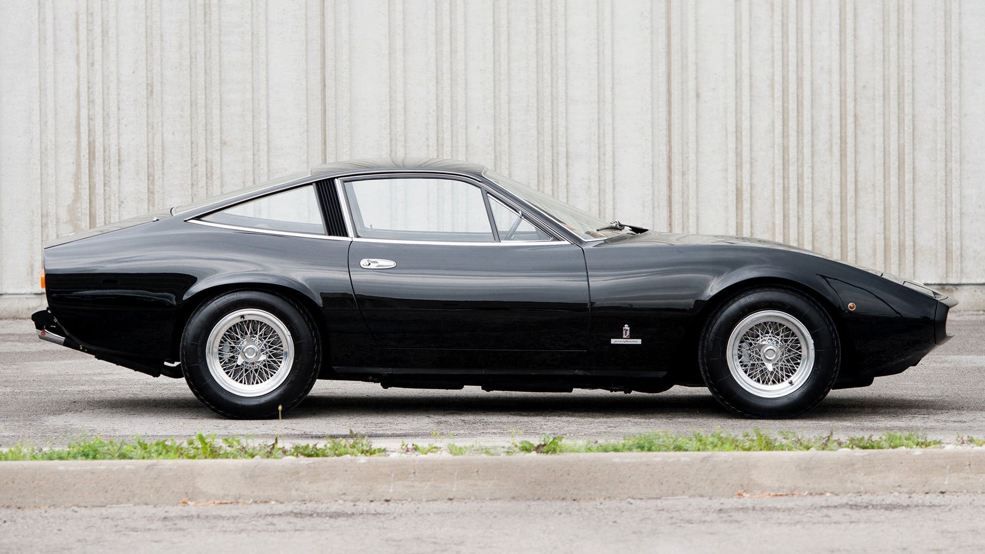 Ferrari, Ferrari 365 GTC/4, Black Car, Coupé, Grand Tourer