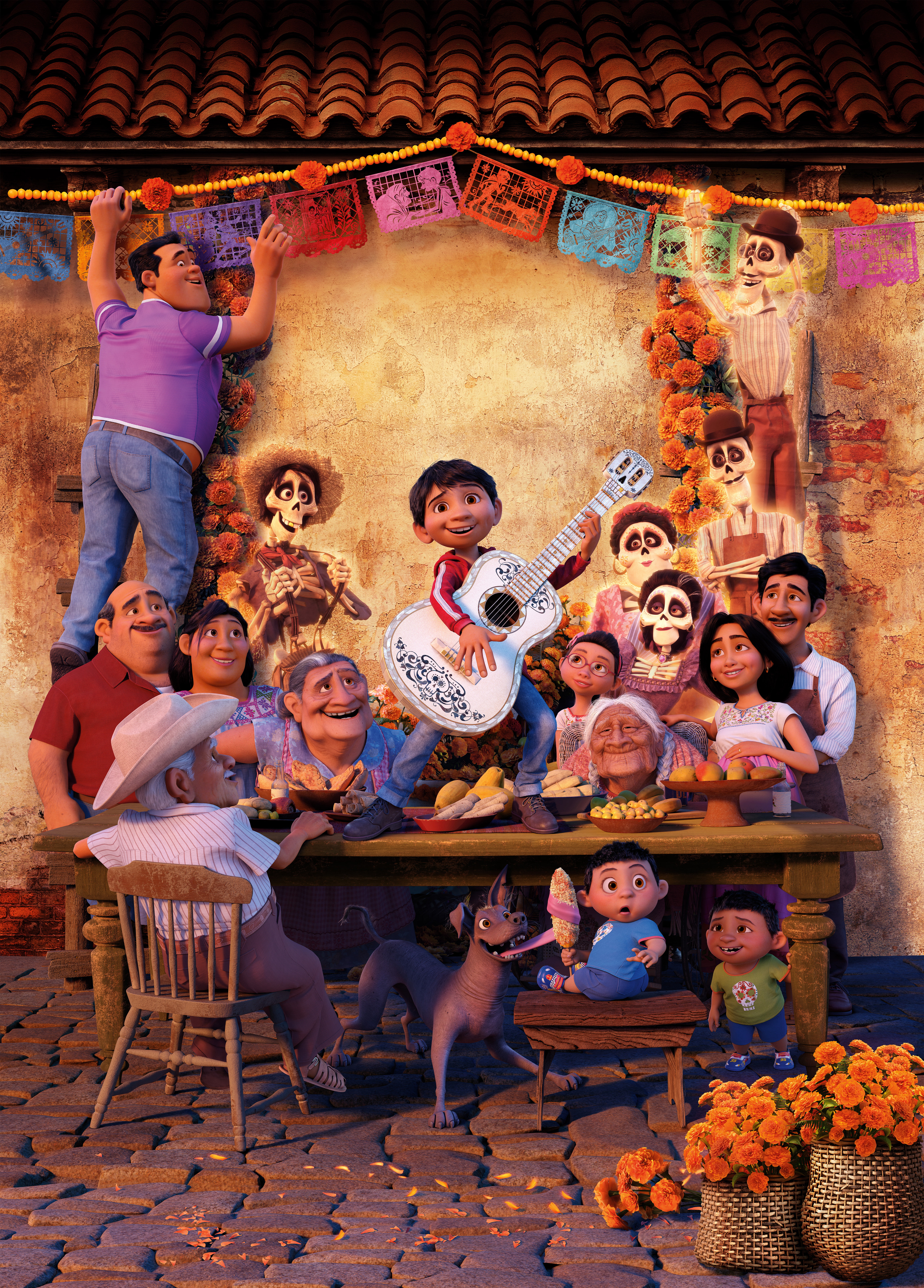 Coco movie digital wallpaper, Pixar, Animation, HD, 5K